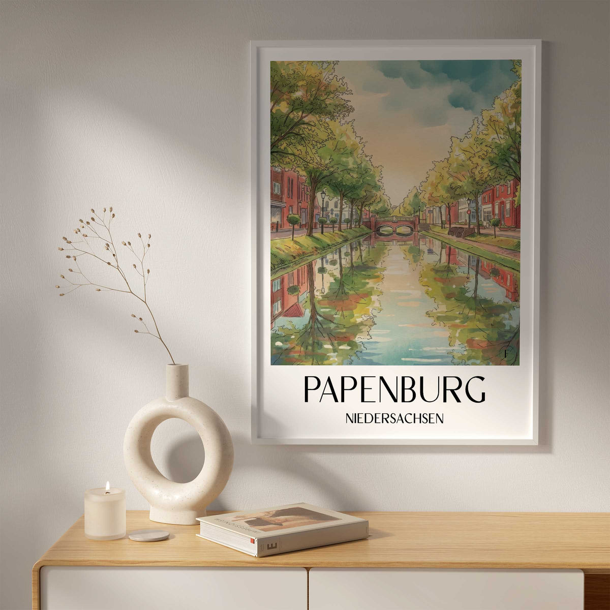 papenburg-niedersachsen-deutschland-poster-aquarell