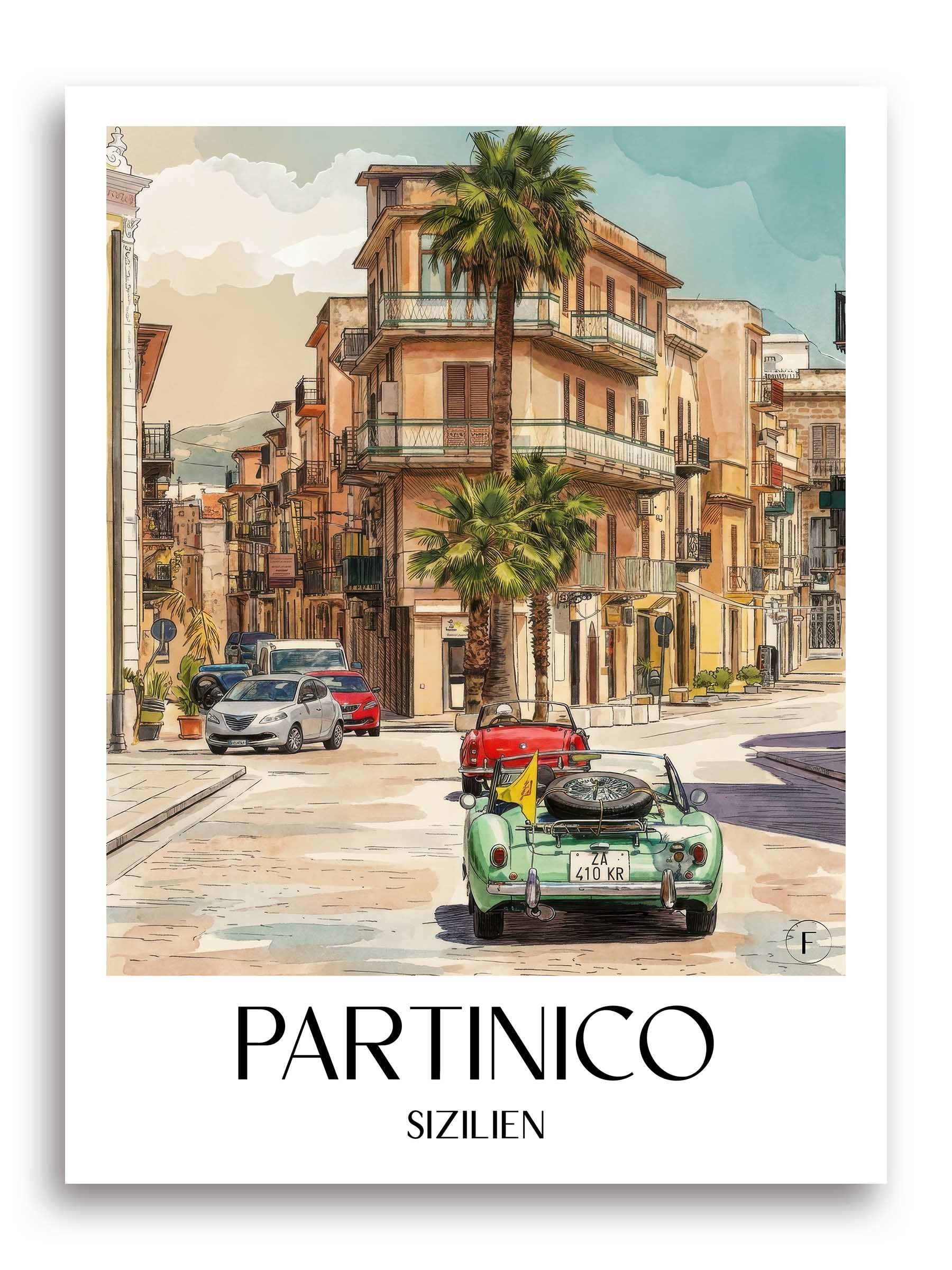 partinico--sizilien-italien-poster-aquarell