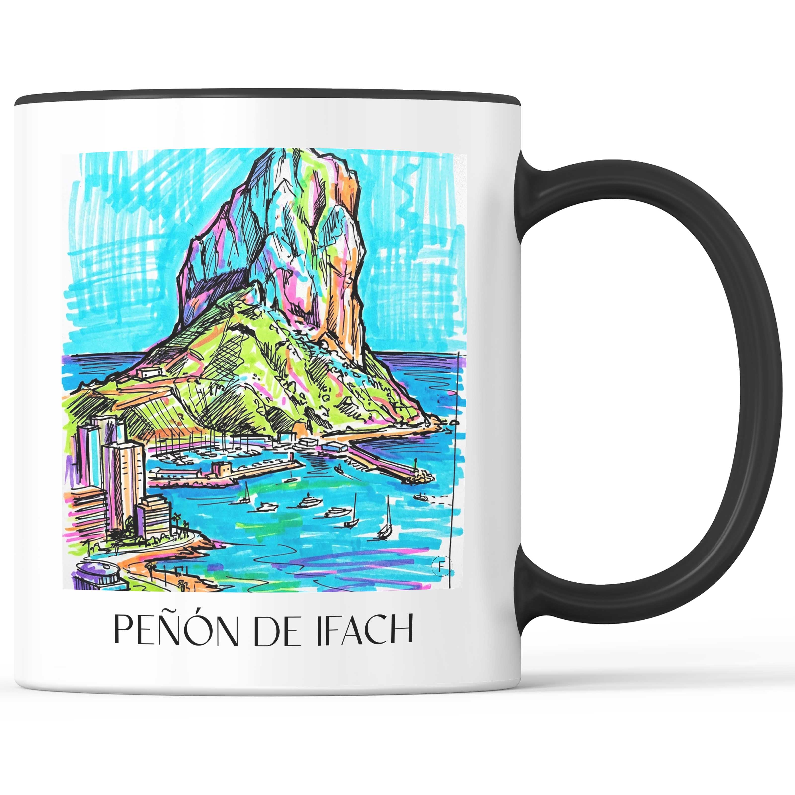 peñón-de-ifach-calpe-spanien-kaffeebecher-graffiti