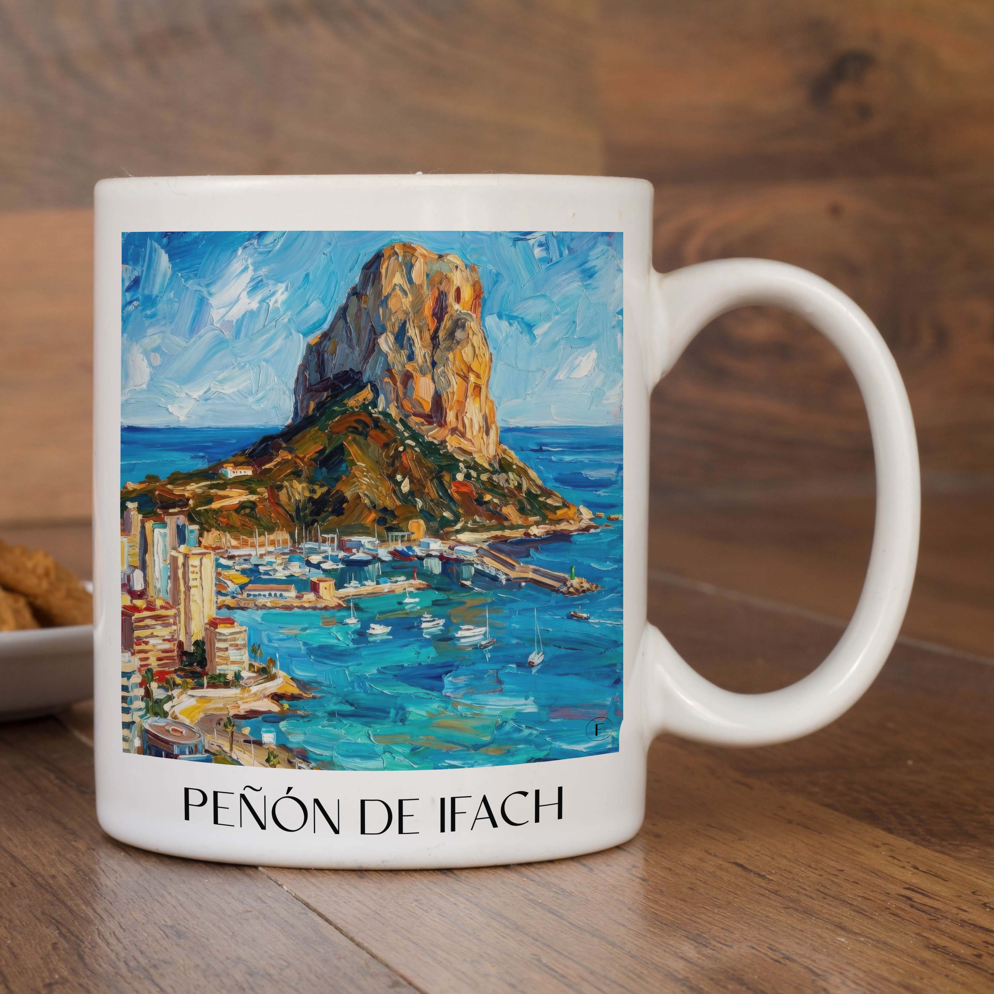 peñón-de-ifach-calpe-spanien-kaffeebecher-oil-painting-oelgemaelde