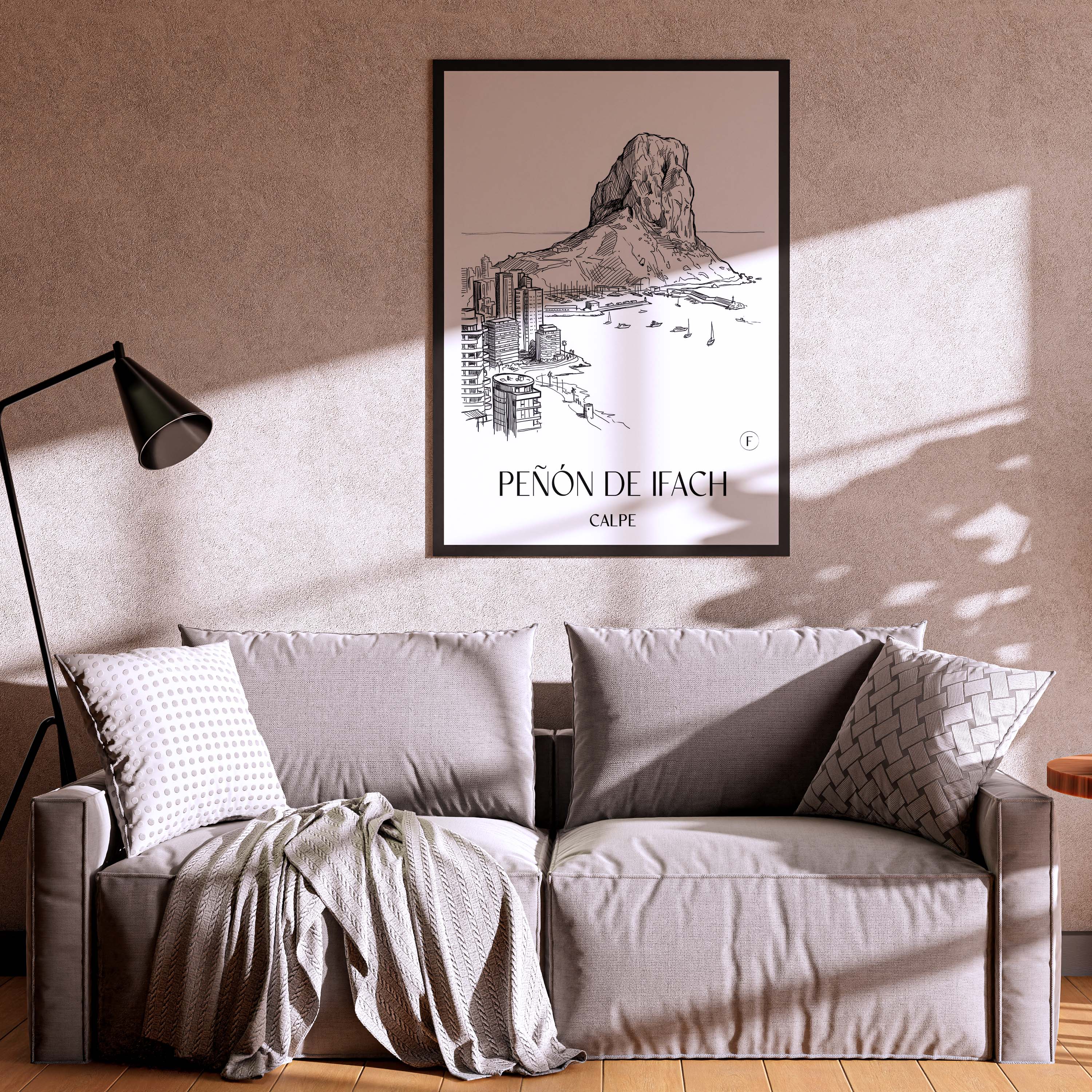 peñón-de-ifach-calpe-spanien-poster-skizze