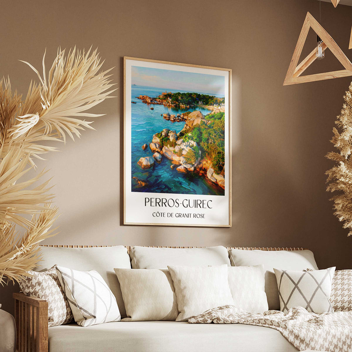 perros-guirec-côte-de-granit-rose-frankreich-poster-oil-painting-oelgemaelde