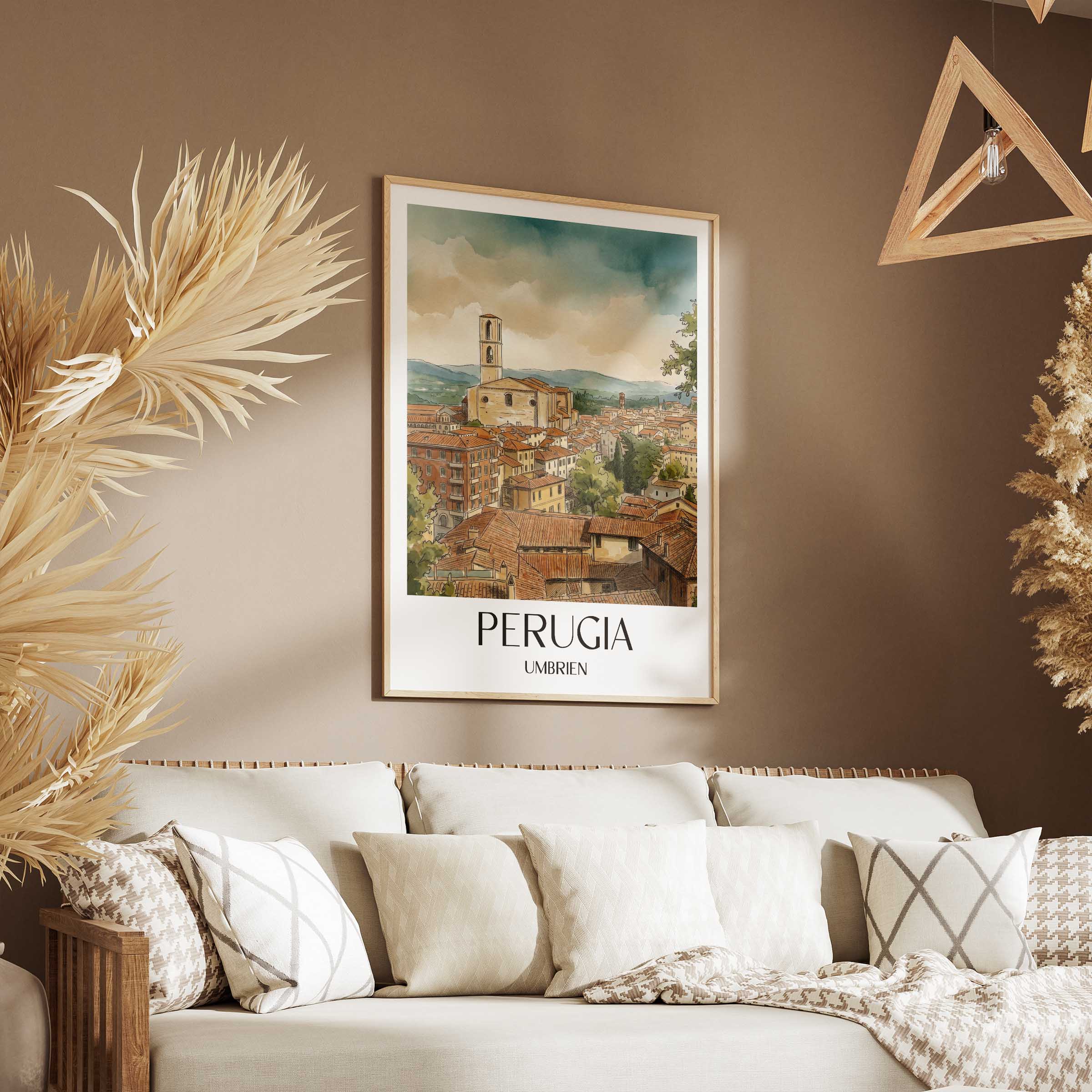 perugia-umbrien-italien-poster-aquarell