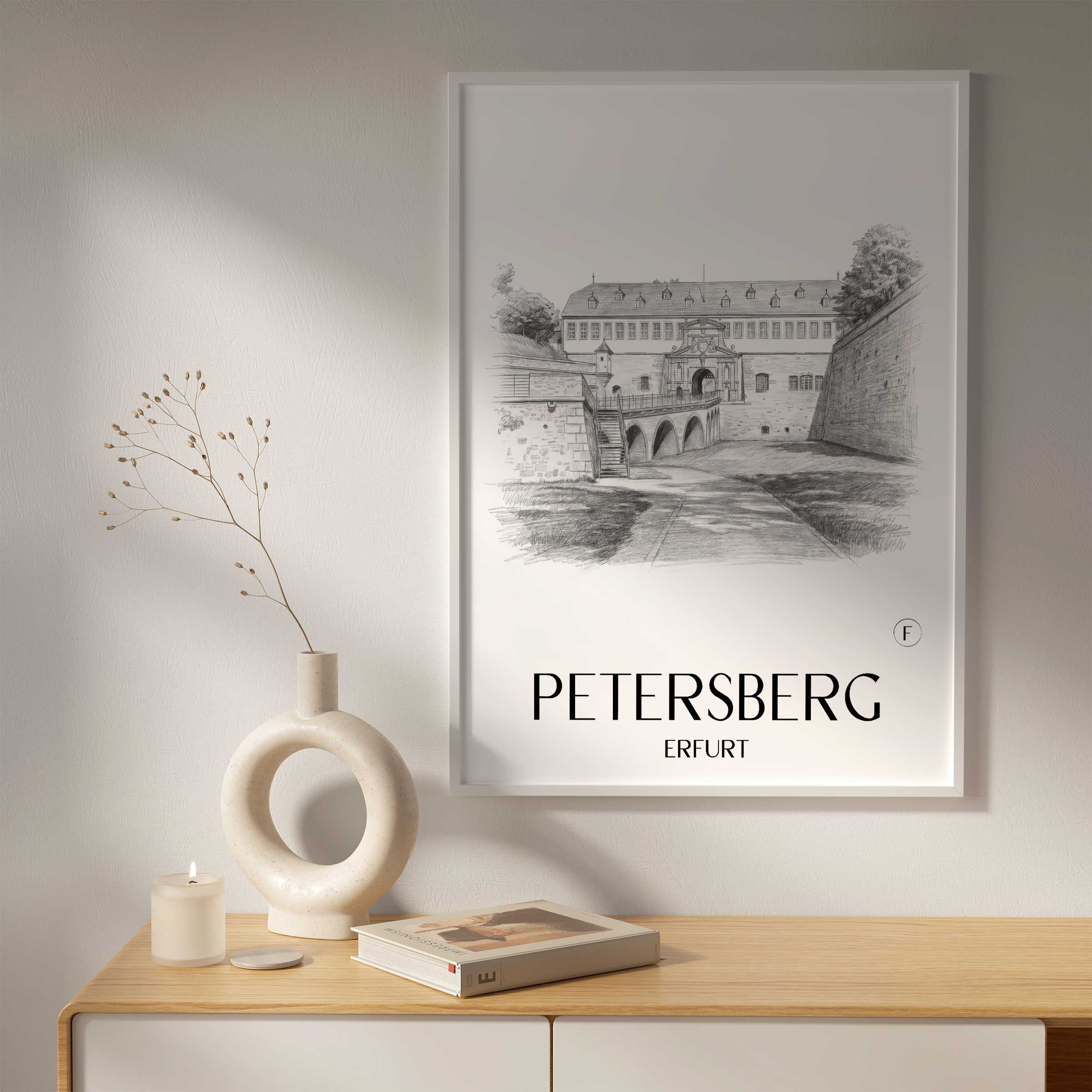 petersberg-erfurt-deutschland-poster-bleistift-zeichnung-drawing