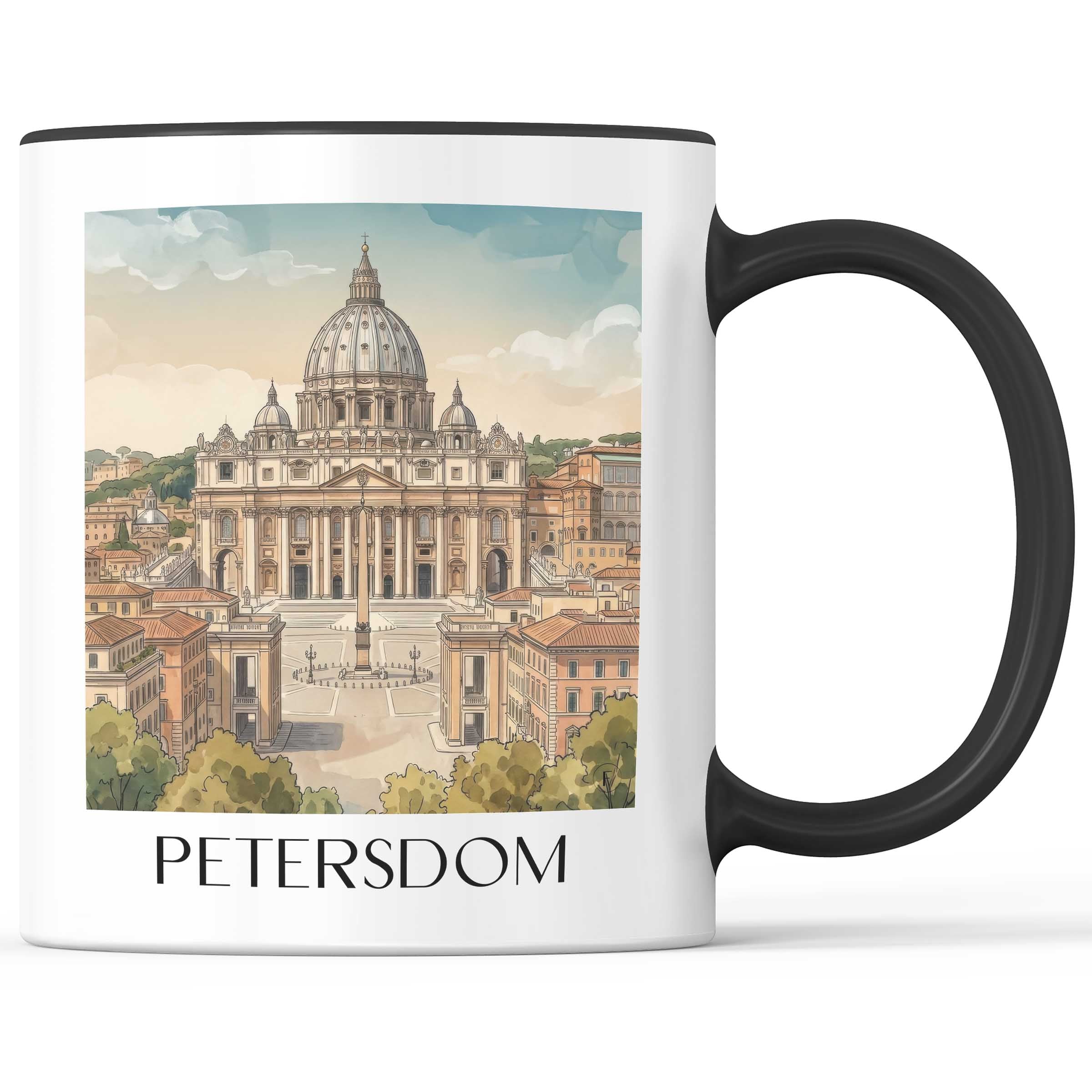 petersdom-vatikanstadt-italien-kaffeebecher-aquarell
