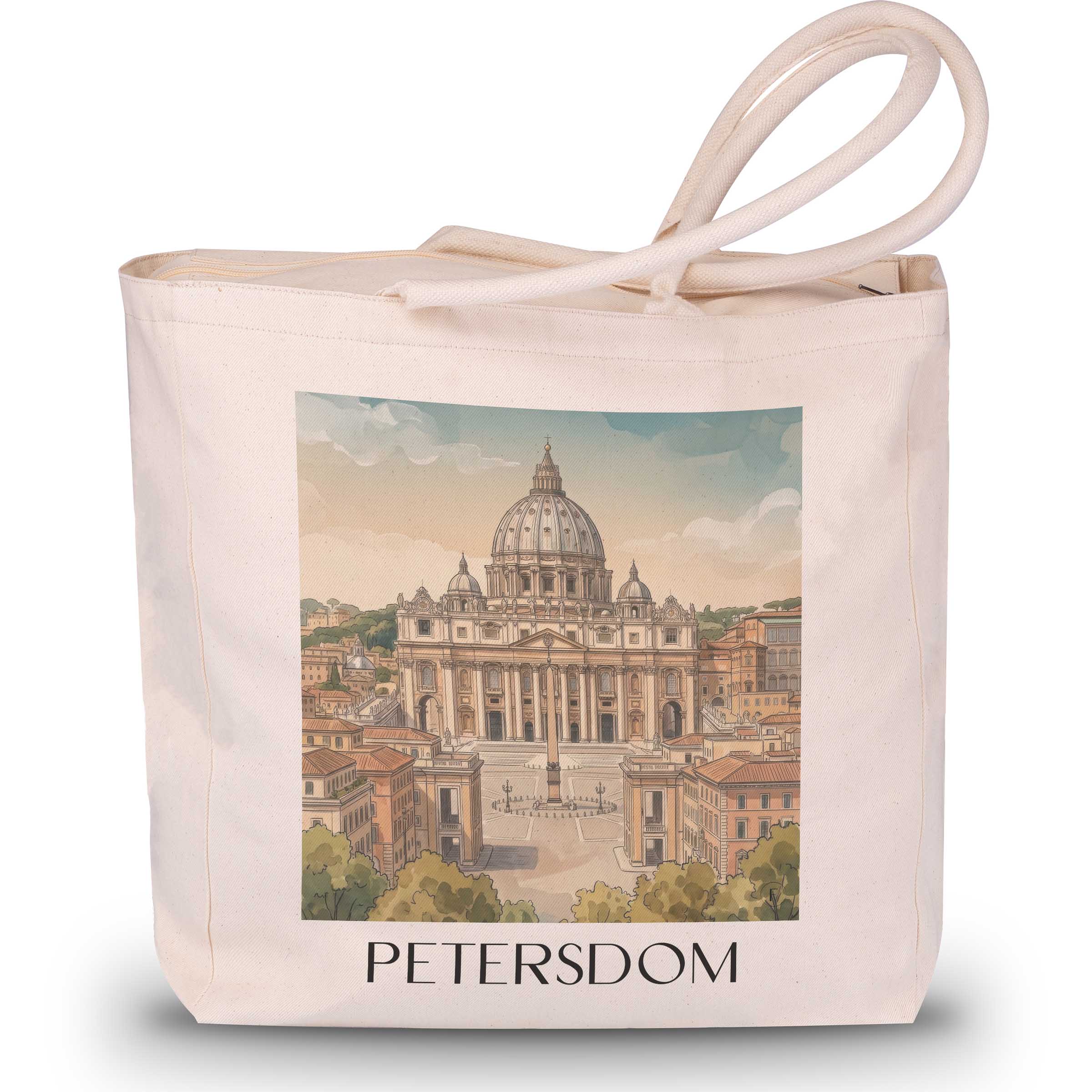 petersdom-vatikanstadt-italien-einkaufstasche-aquarell