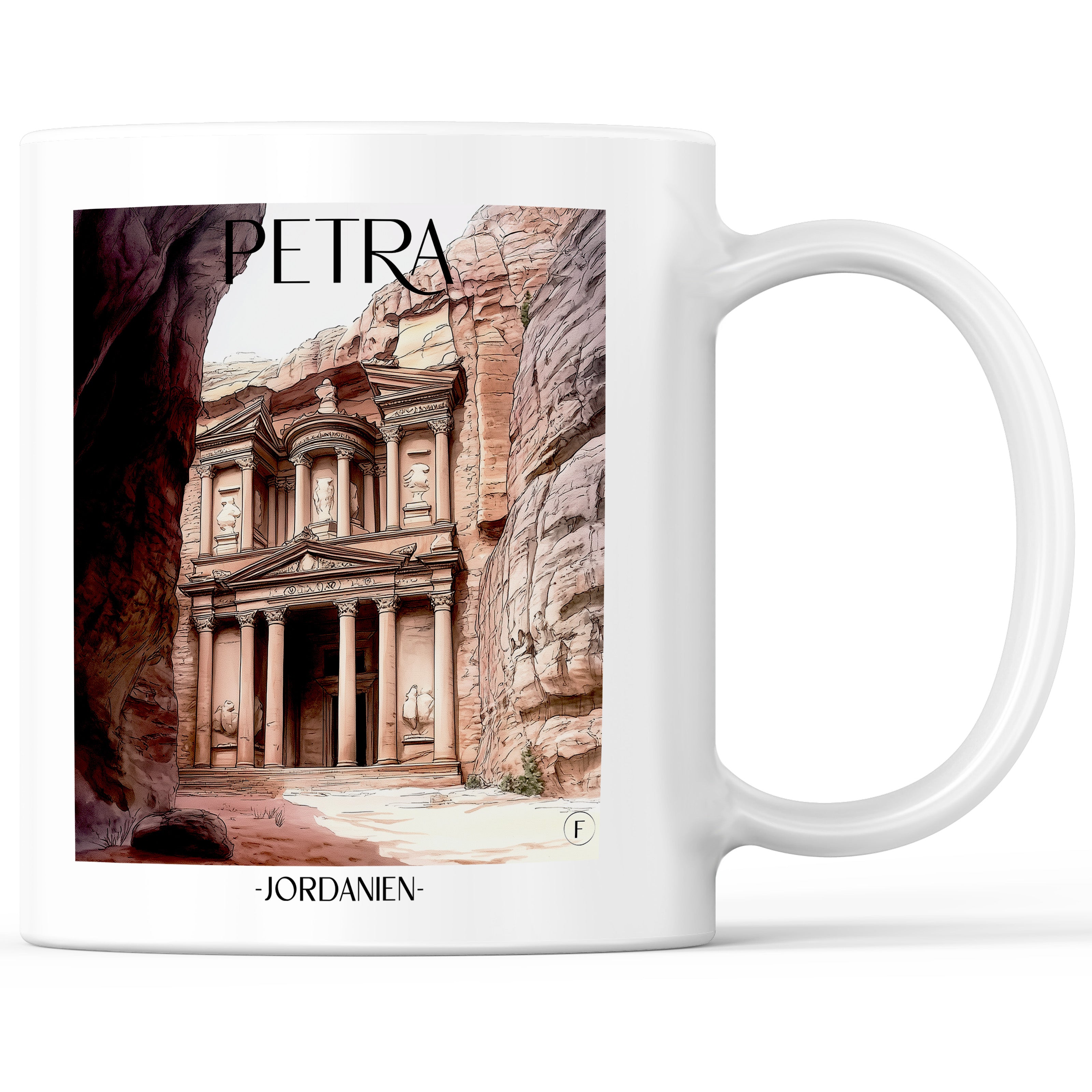 petra,-jordanien-jordanien-einkaufstasche-aquarell