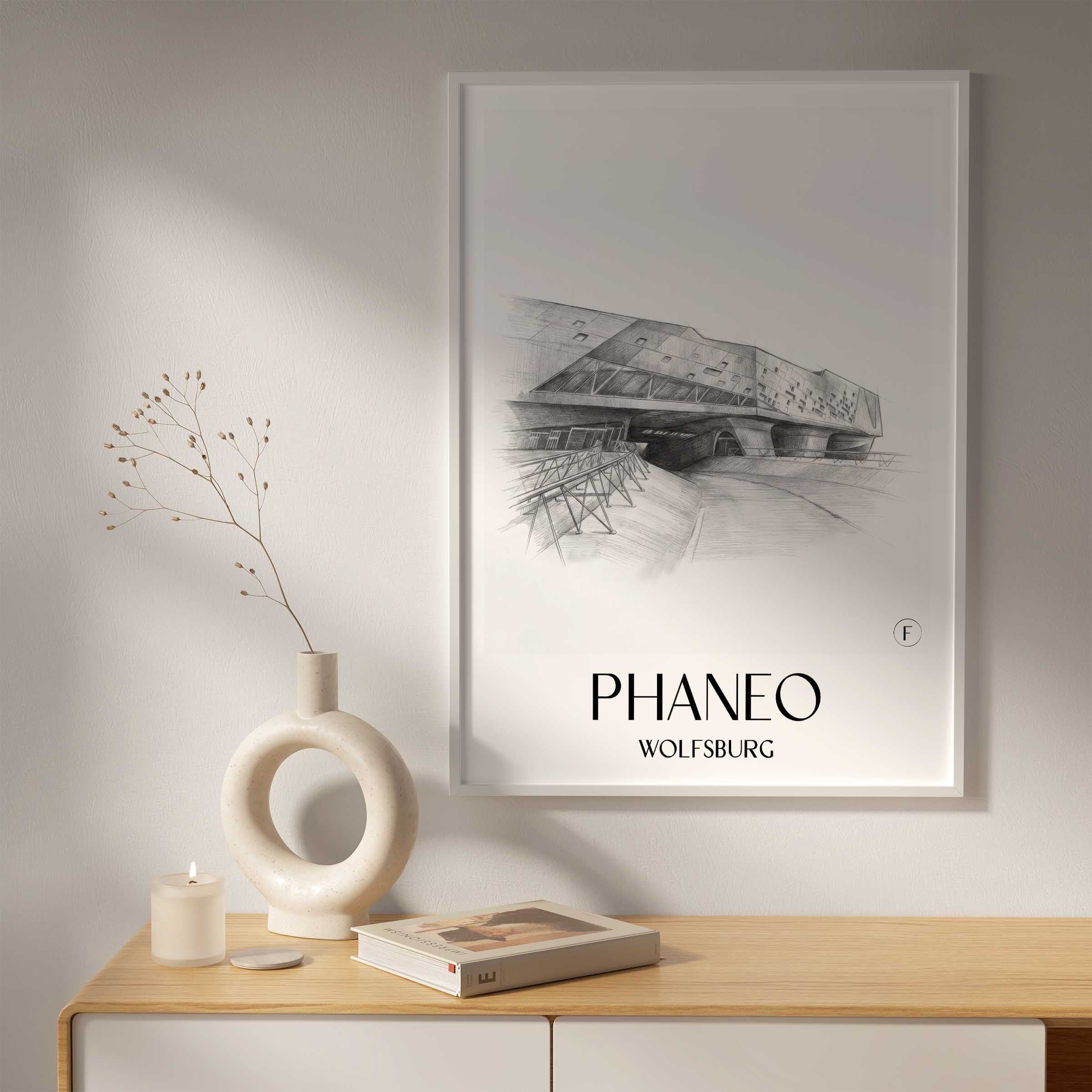 phaneo-wolfsburg-deutschland-poster-bleistift-zeichnung-drawing
