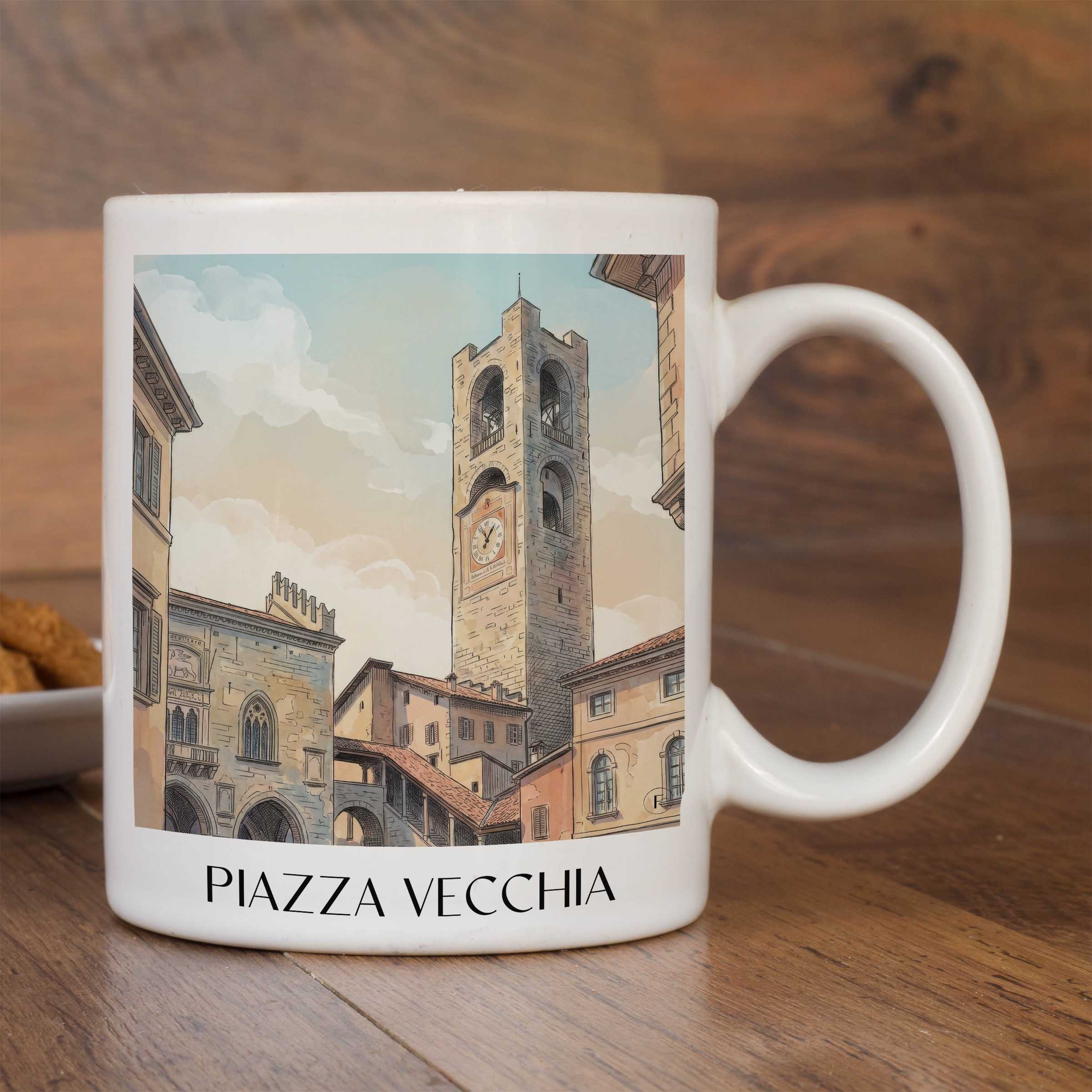 piazza-vecchia-bergamo-italien-kaffeebecher-aquarell