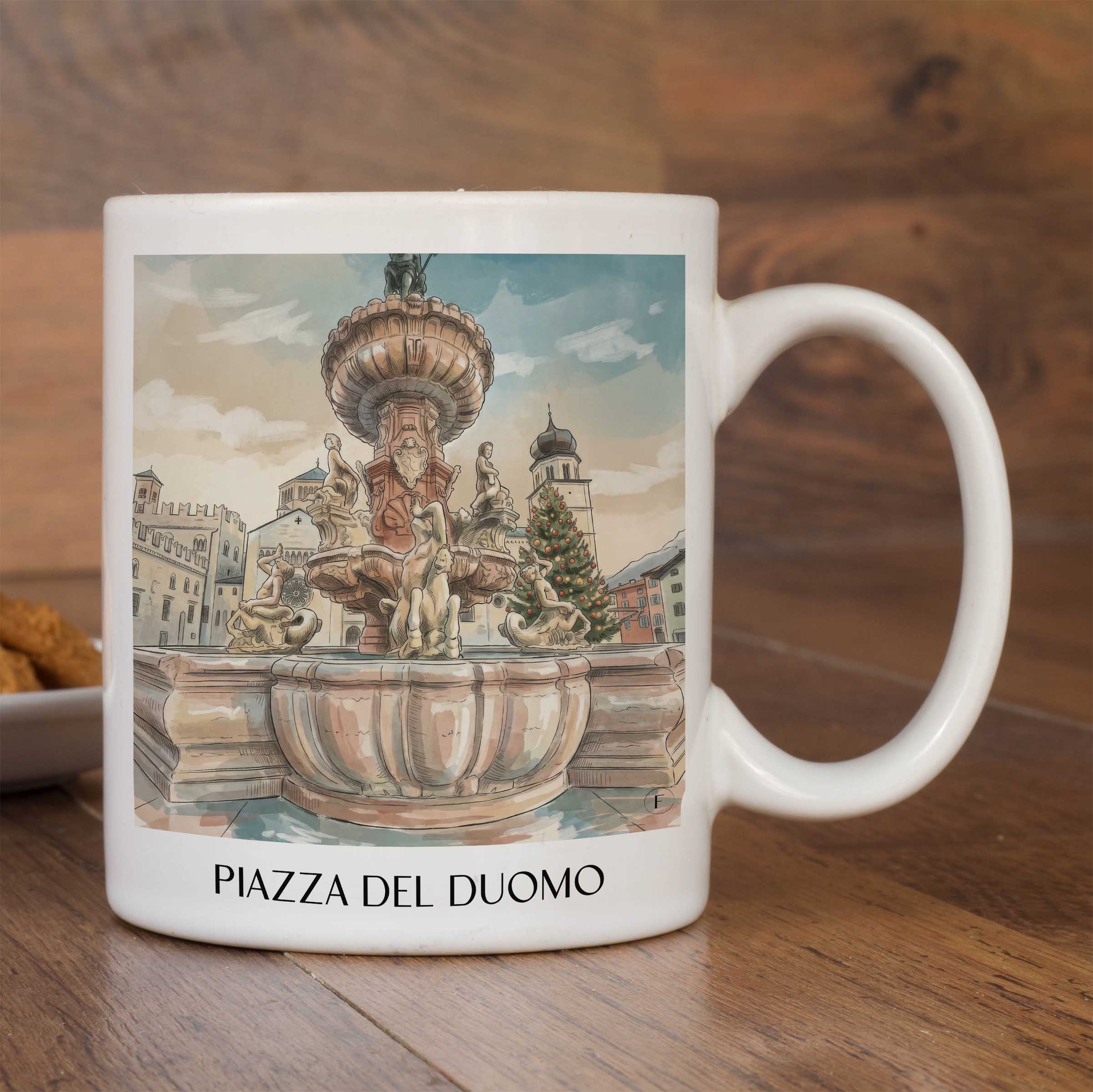 piazza-del-duomo-trient-italien-kaffeebecher-aquarell