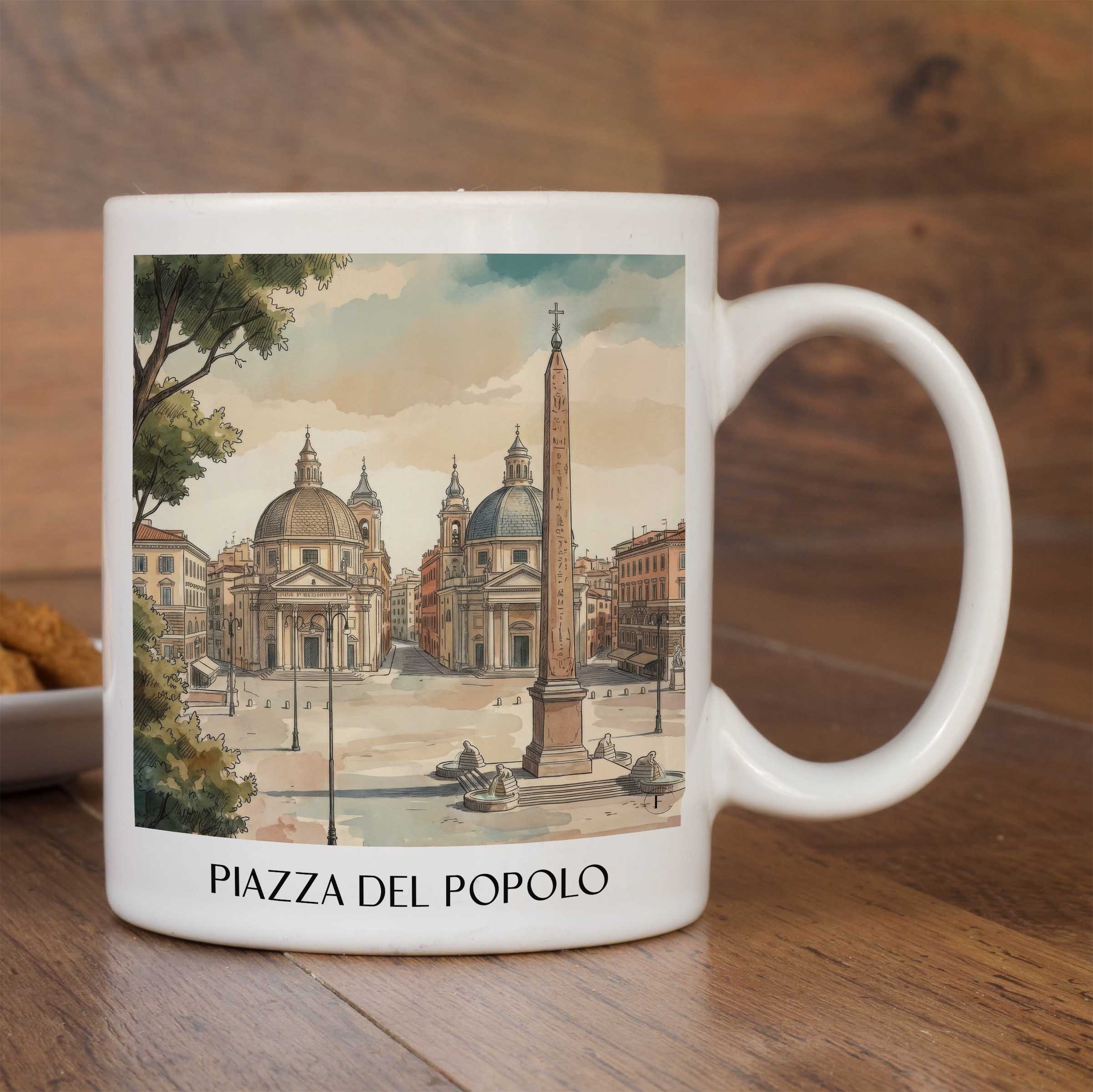 piazza-del-popolo-rom-italien-kaffeebecher-aquarell