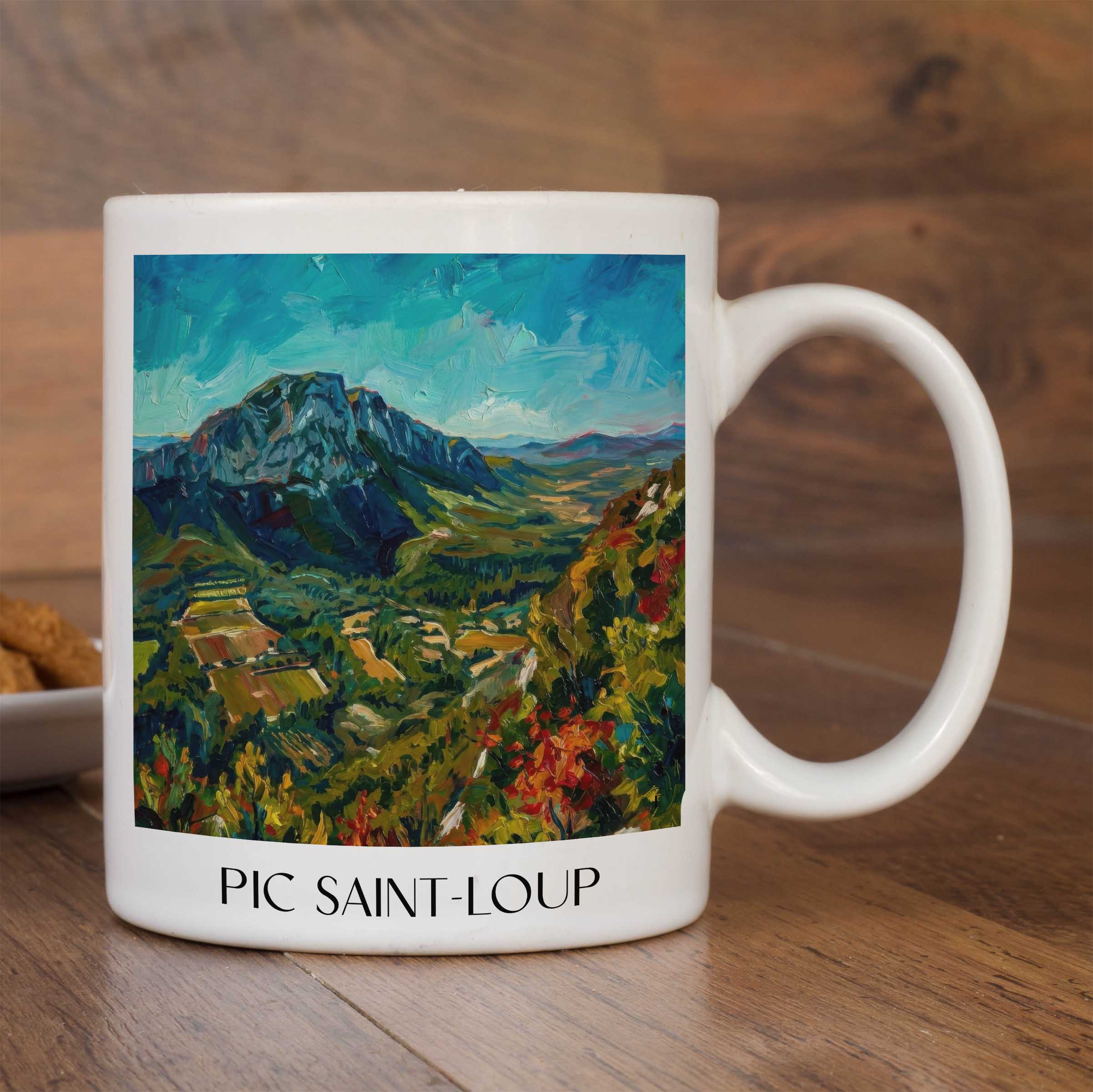 pic-saint-loup-okzitanien-frankreich-kaffeebecher-oil-painting-oelgemaelde