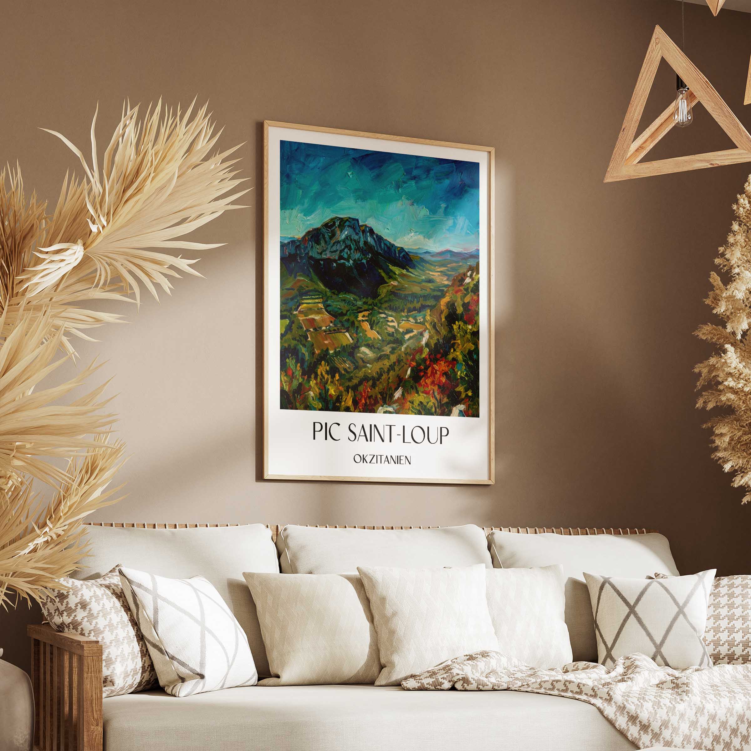 pic-saint-loup-okzitanien-frankreich-poster-oil-painting-oelgemaelde
