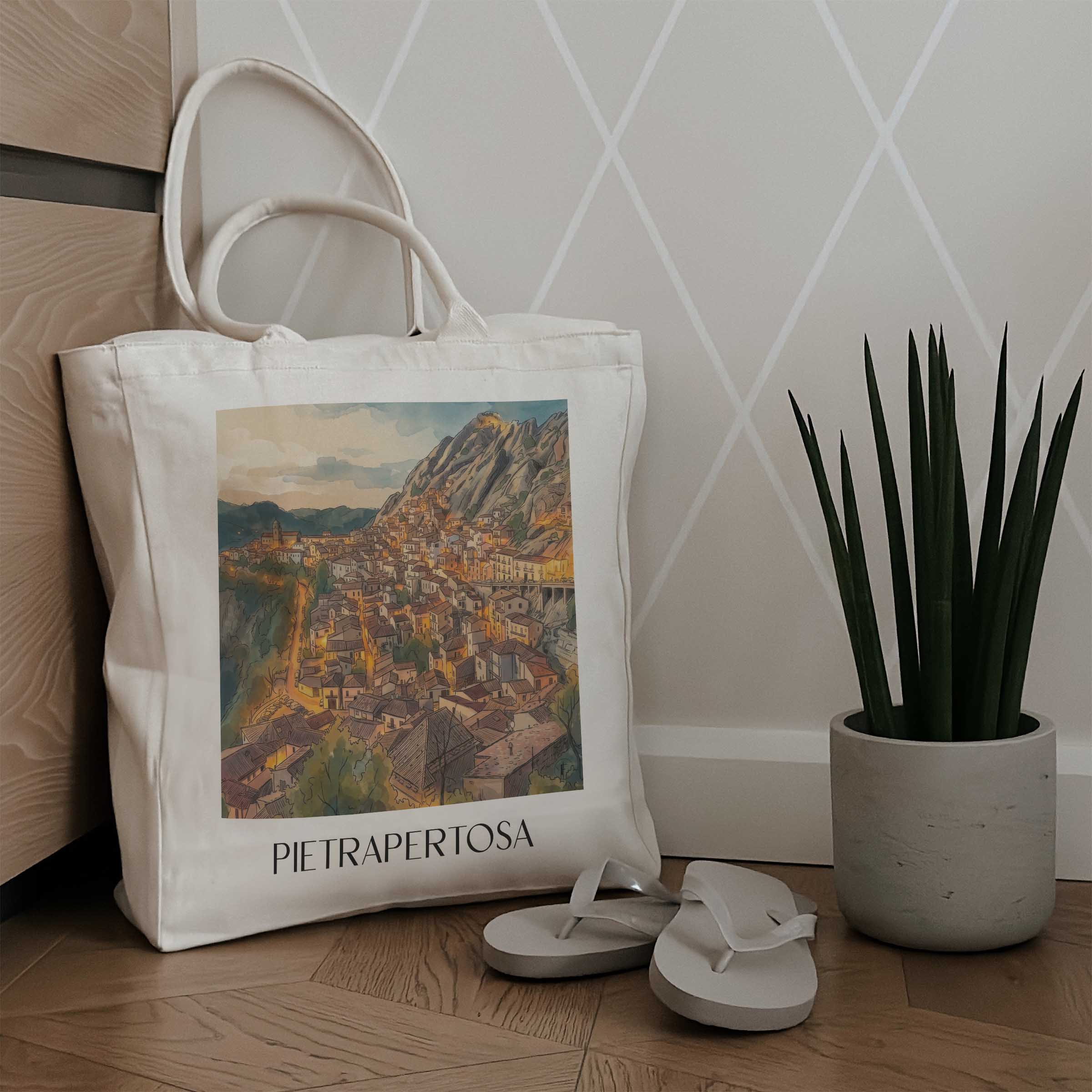 pietrapertosa-basilikata-italien-einkaufstasche-aquarell