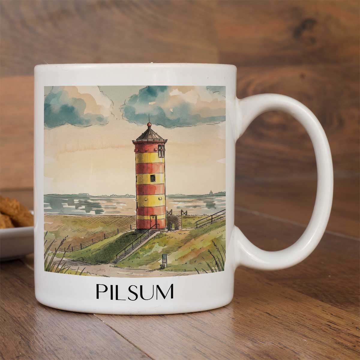 pilsum-ostfriesland-deutschland-kaffeebecher-aquarell