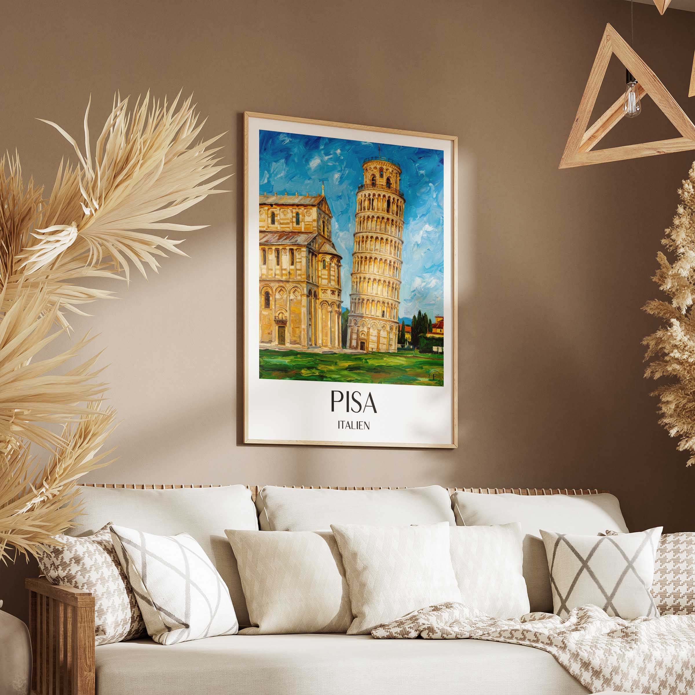 pisa-italien-poster-oil-painting-oelgemaelde