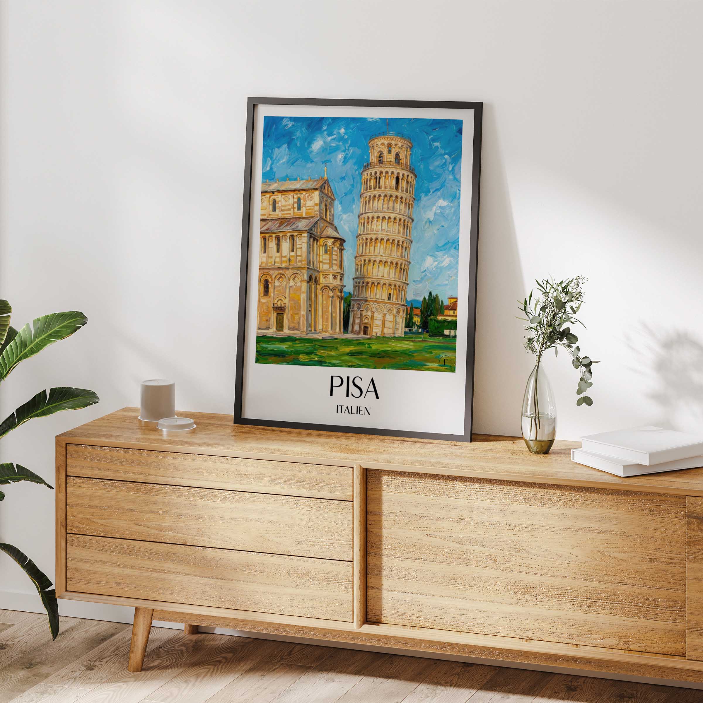pisa-italien-poster-oil-painting-oelgemaelde