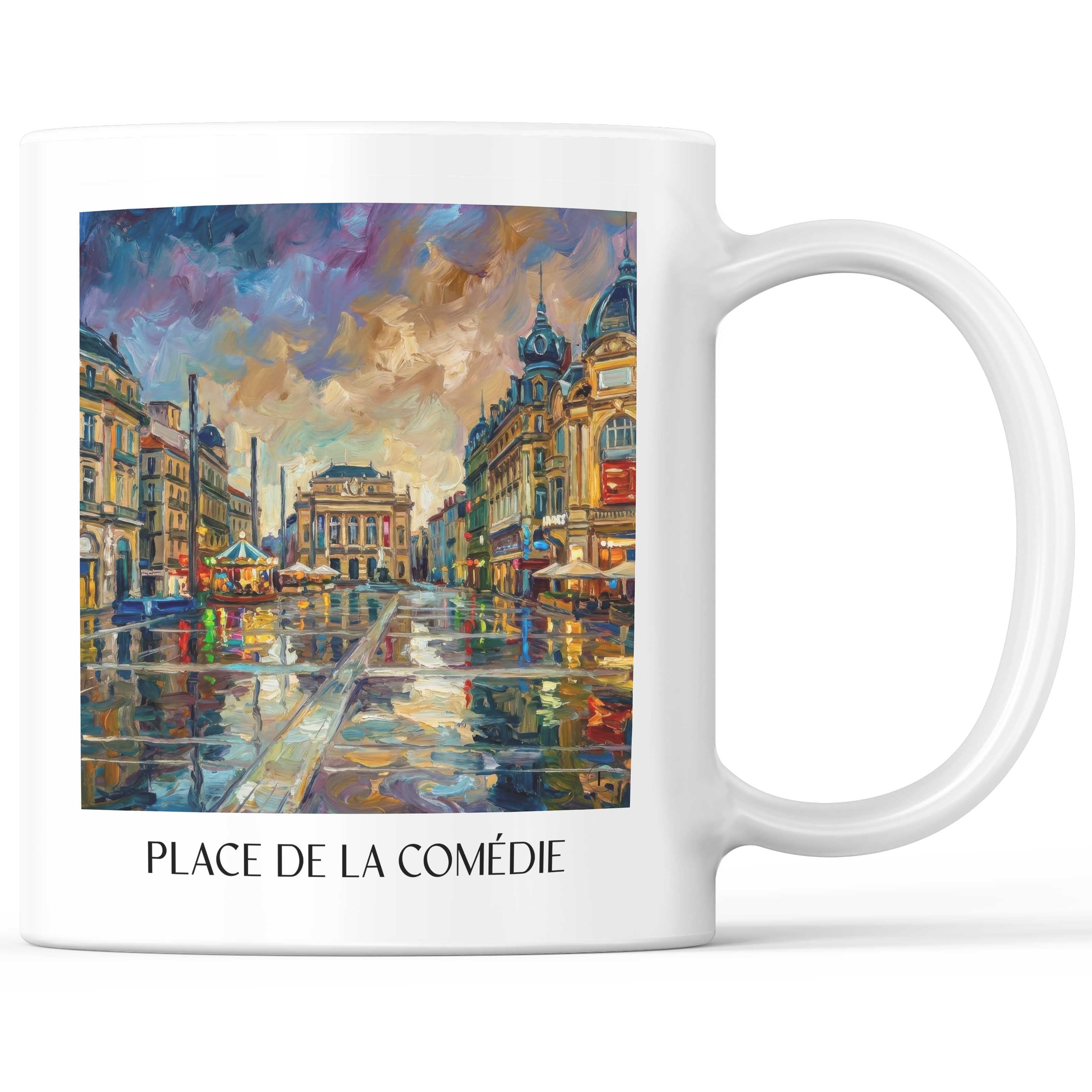 place-de-la-comédie-montpellier-frankreich-kaffeebecher-oil-painting-oelgemaelde