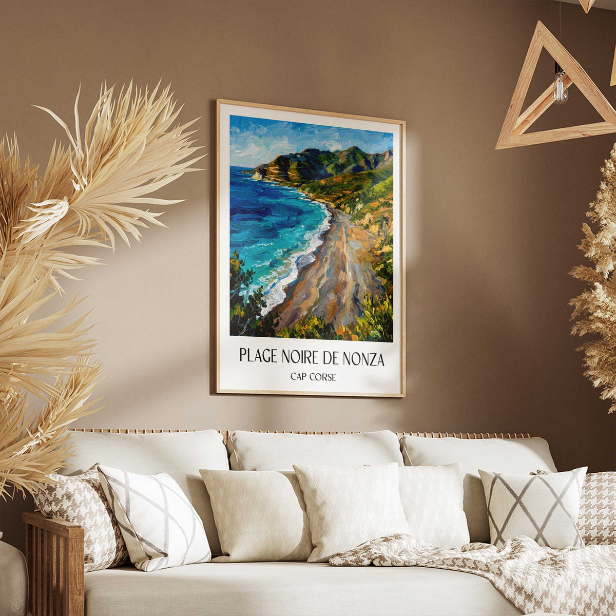 plage-noire-de-nonza-cap-corse-frankreich-poster-oil-painting-oelgemaelde