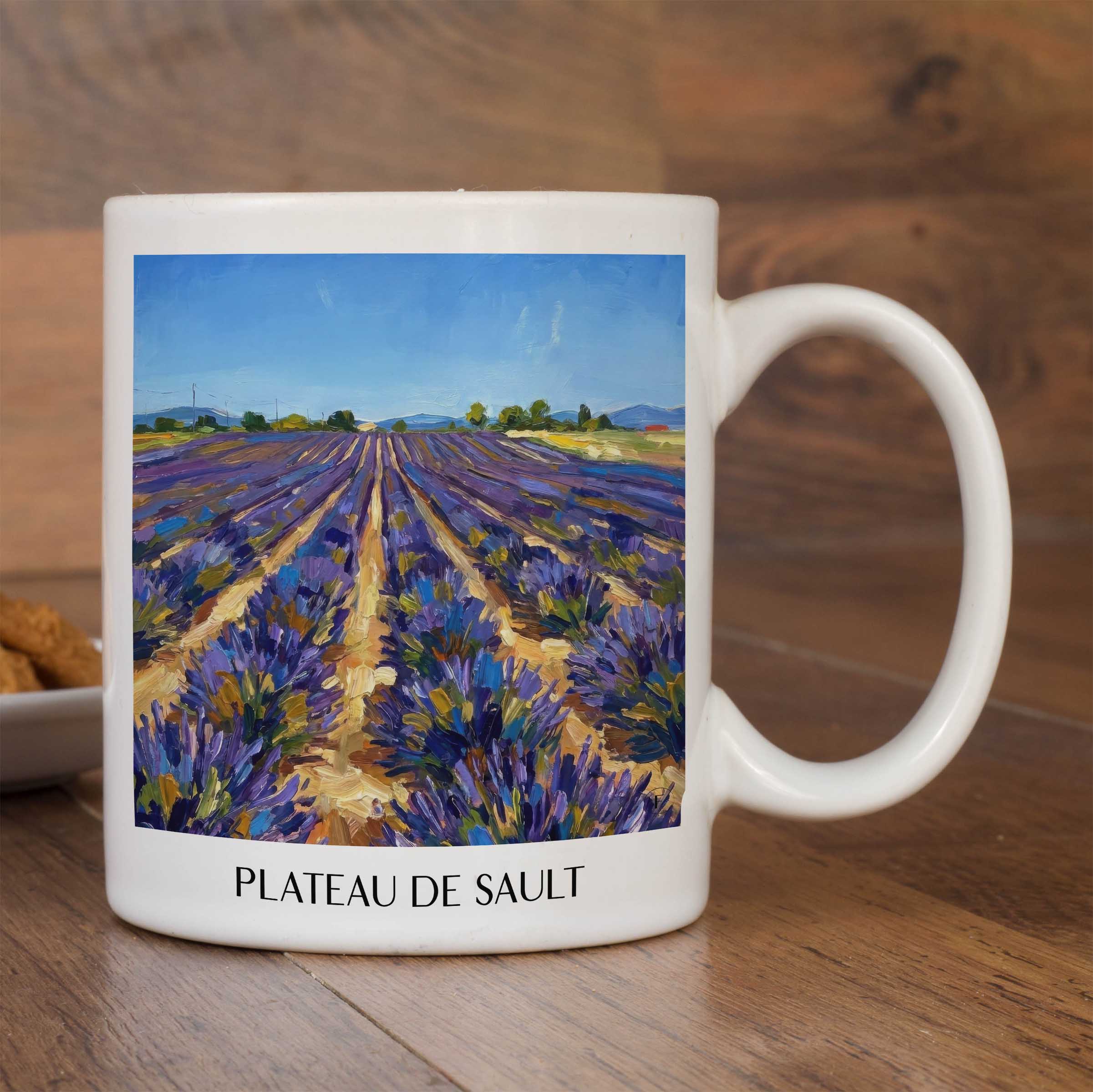 plateau-de-sault-provence-frankreich-kaffeebecher-oil-painting-oelgemaelde