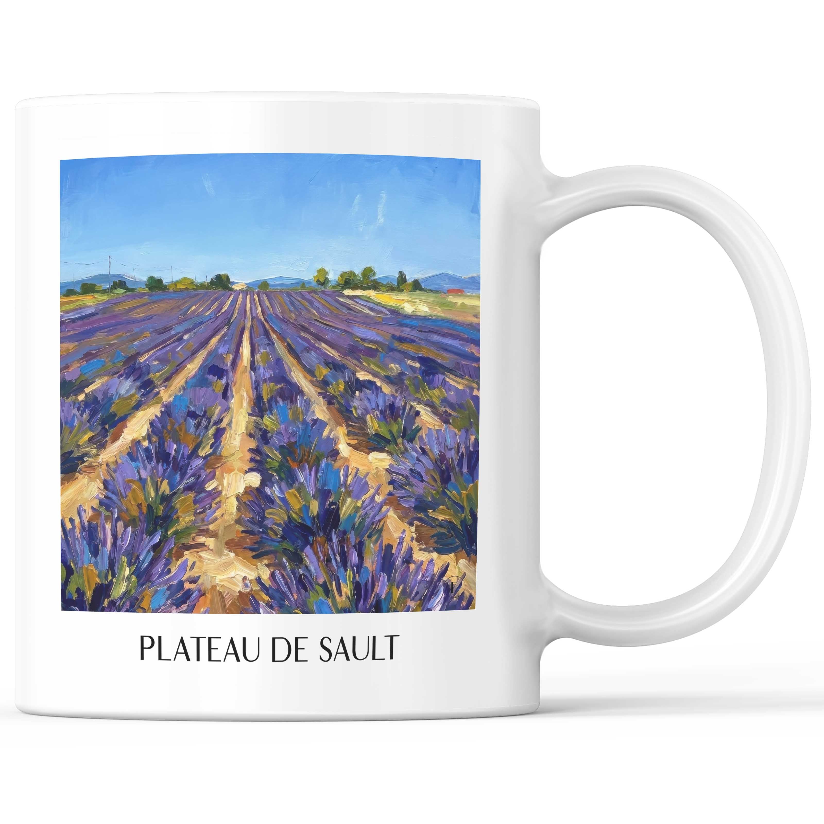 plateau-de-sault-provence-frankreich-kaffeebecher-oil-painting-oelgemaelde