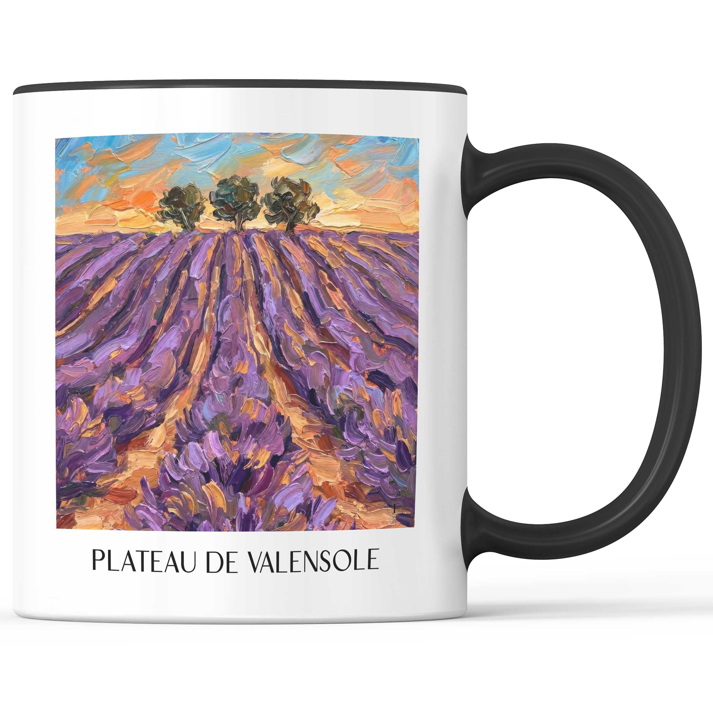 plateau-de-valensole-provence-frankreich-kaffeebecher-oil-painting-oelgemaelde