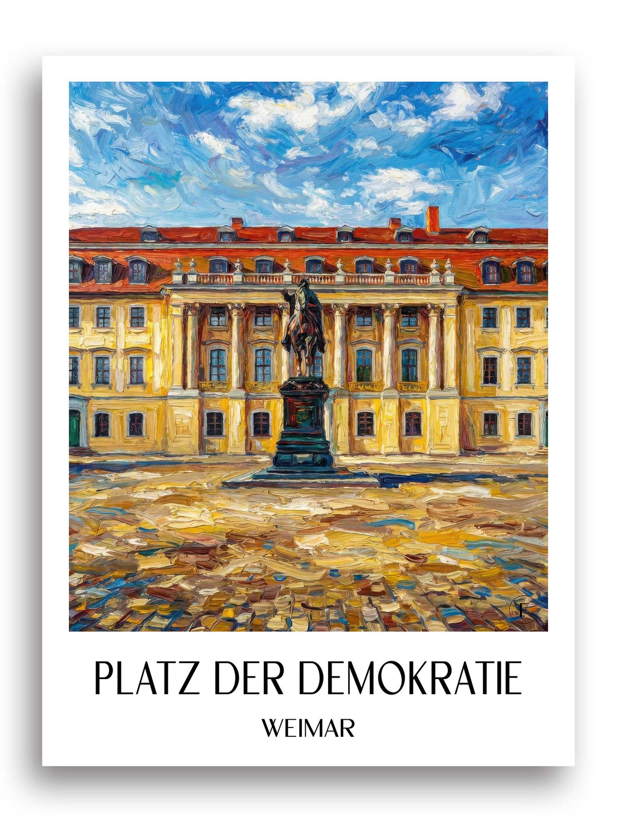 platz-der-demokratie-weimar-deutschland-poster-oil-painting-oelgemaelde