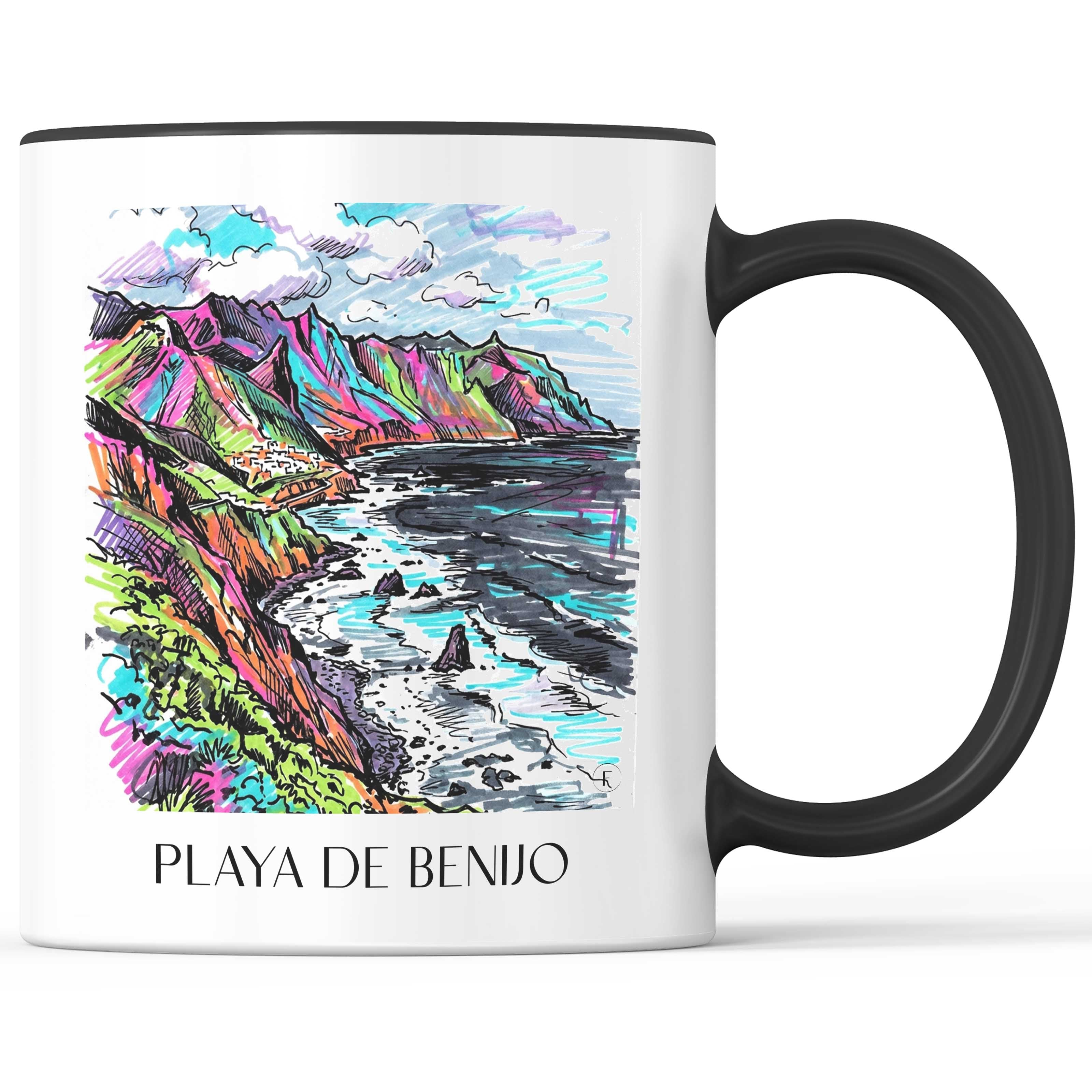 playa-de-benijo-teneriffa-spanien-kaffeebecher-graffiti