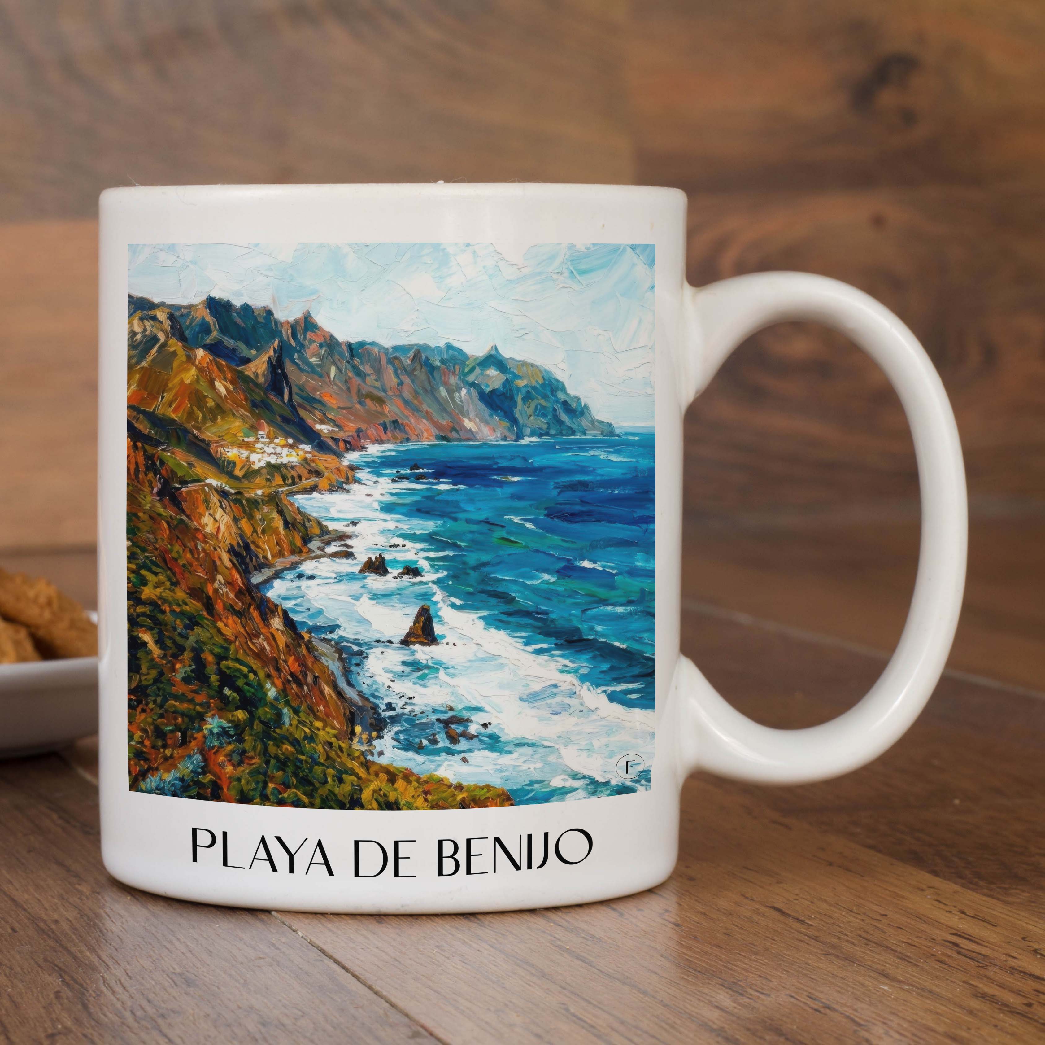 playa-de-benijo-teneriffa-spanien-kaffeebecher-oil-painting-oelgemaelde