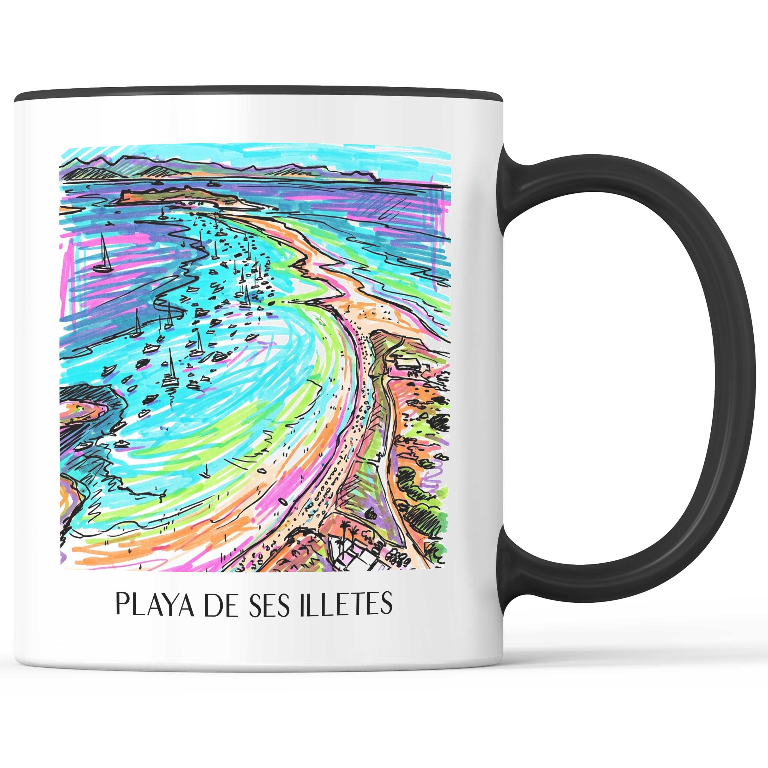 playa-de-ses-illetes-formentera-spanien-kaffeebecher-graffiti
