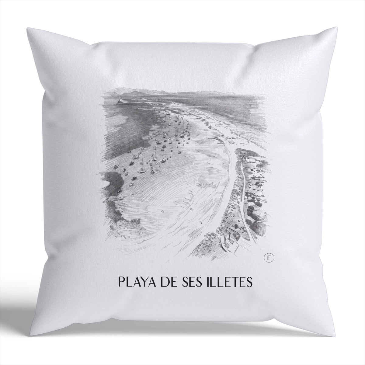 playa-de-ses-illetes-formentera-spanien-kissenbezug-bleistift-zeichnung-drawing