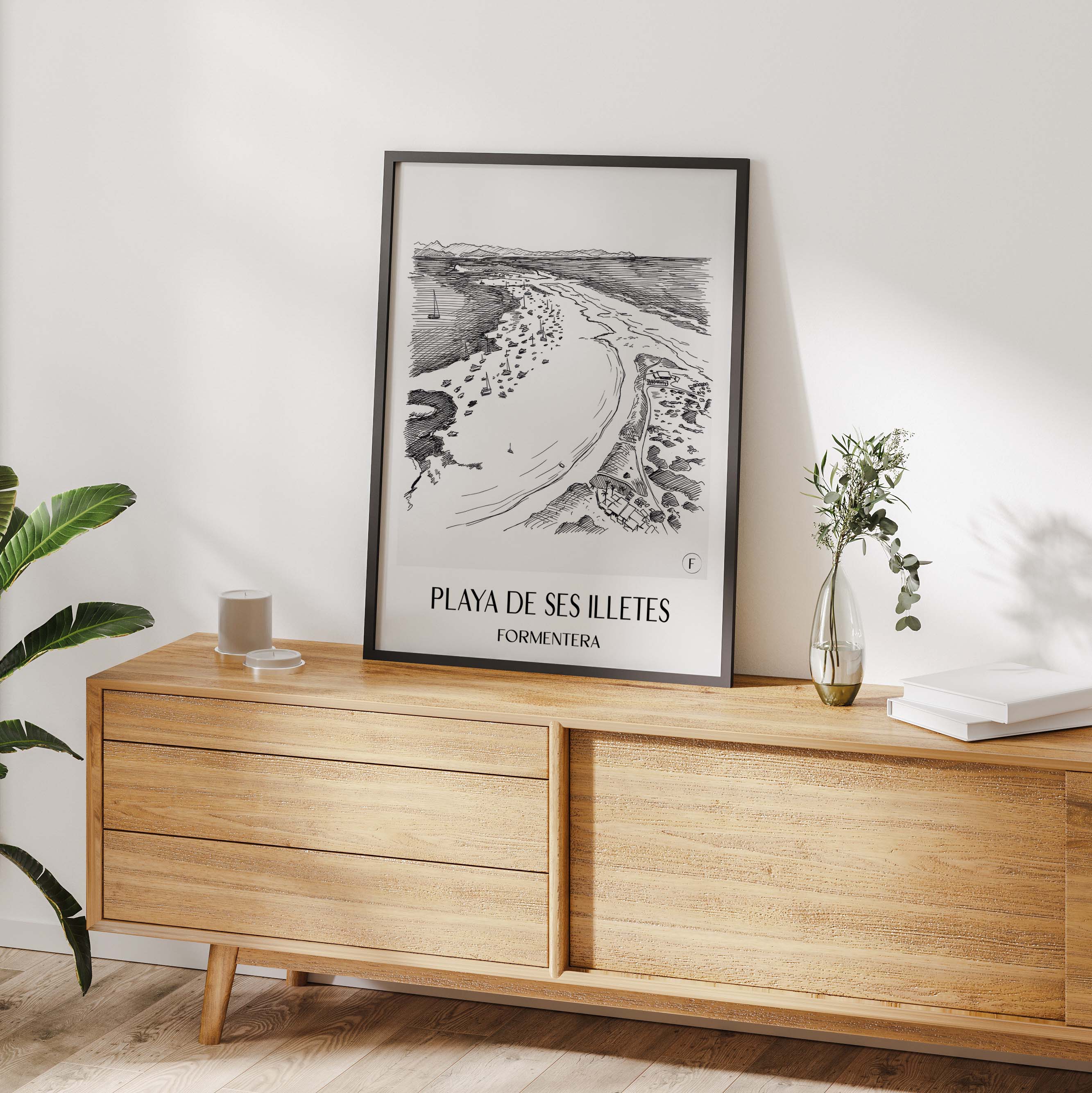 playa-de-ses-illetes-formentera-spanien-poster-skizze