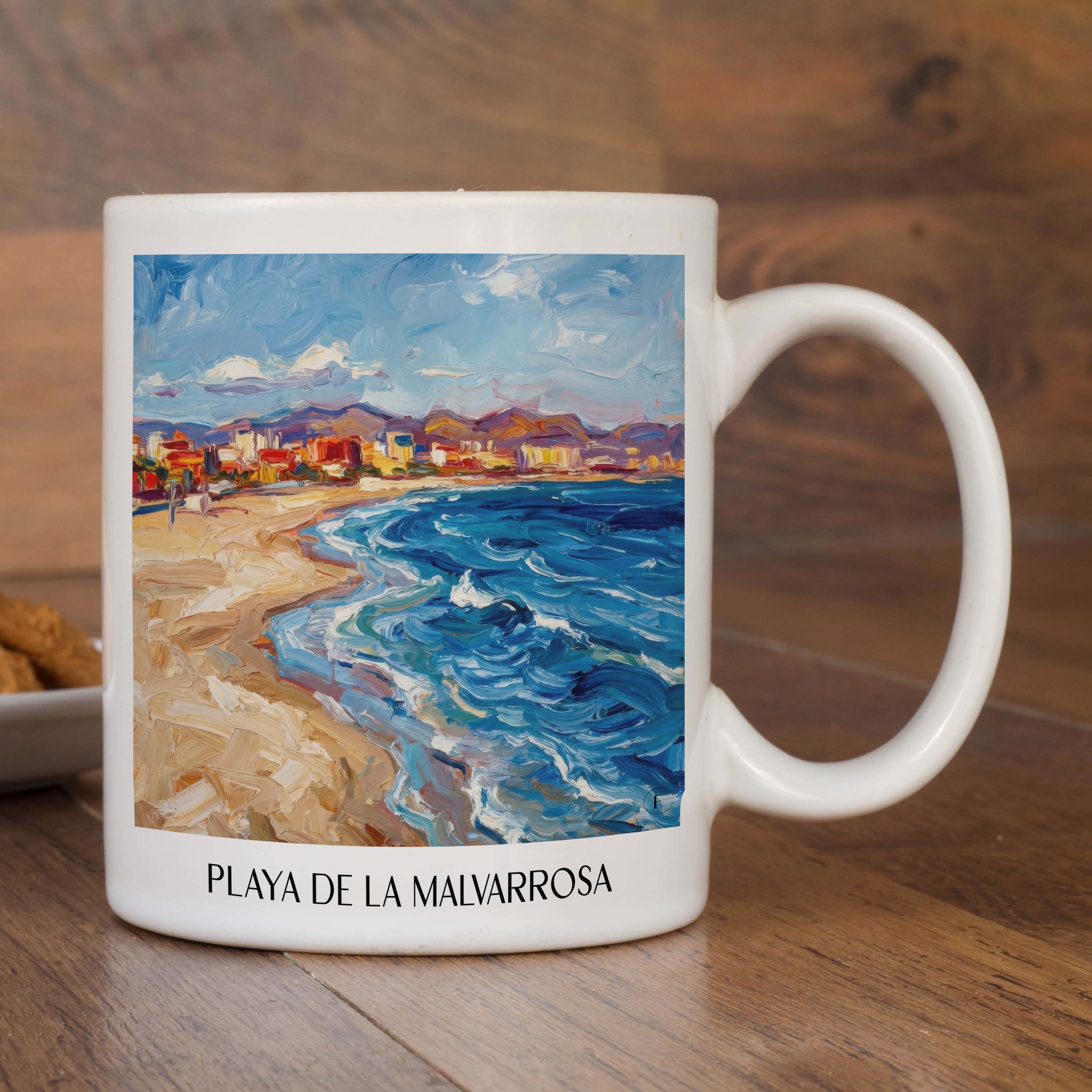 playa-de-la-malvarrosa-valencia-spanien-kaffeebecher-oil-painting-oelgemaelde