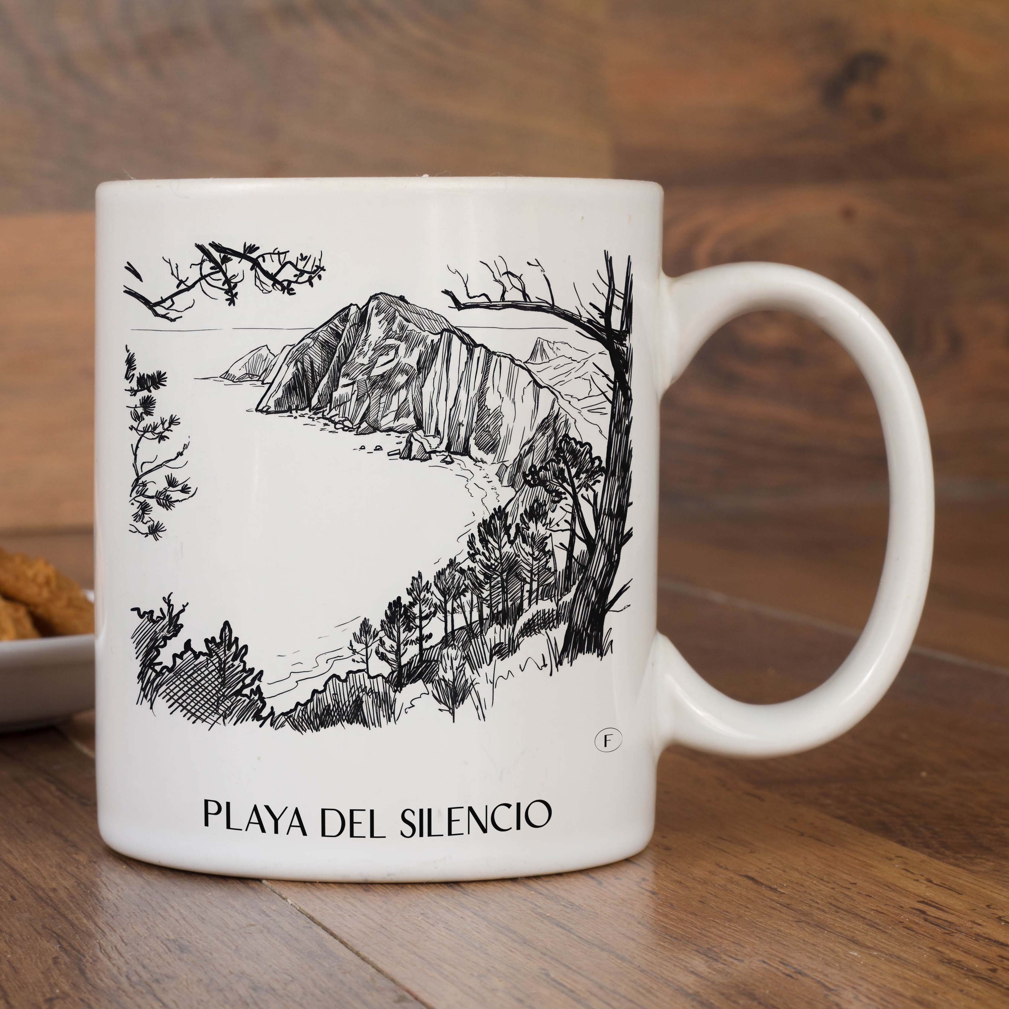 playa-del-silencio-cudillero-spanien-kaffeebecher-skizze