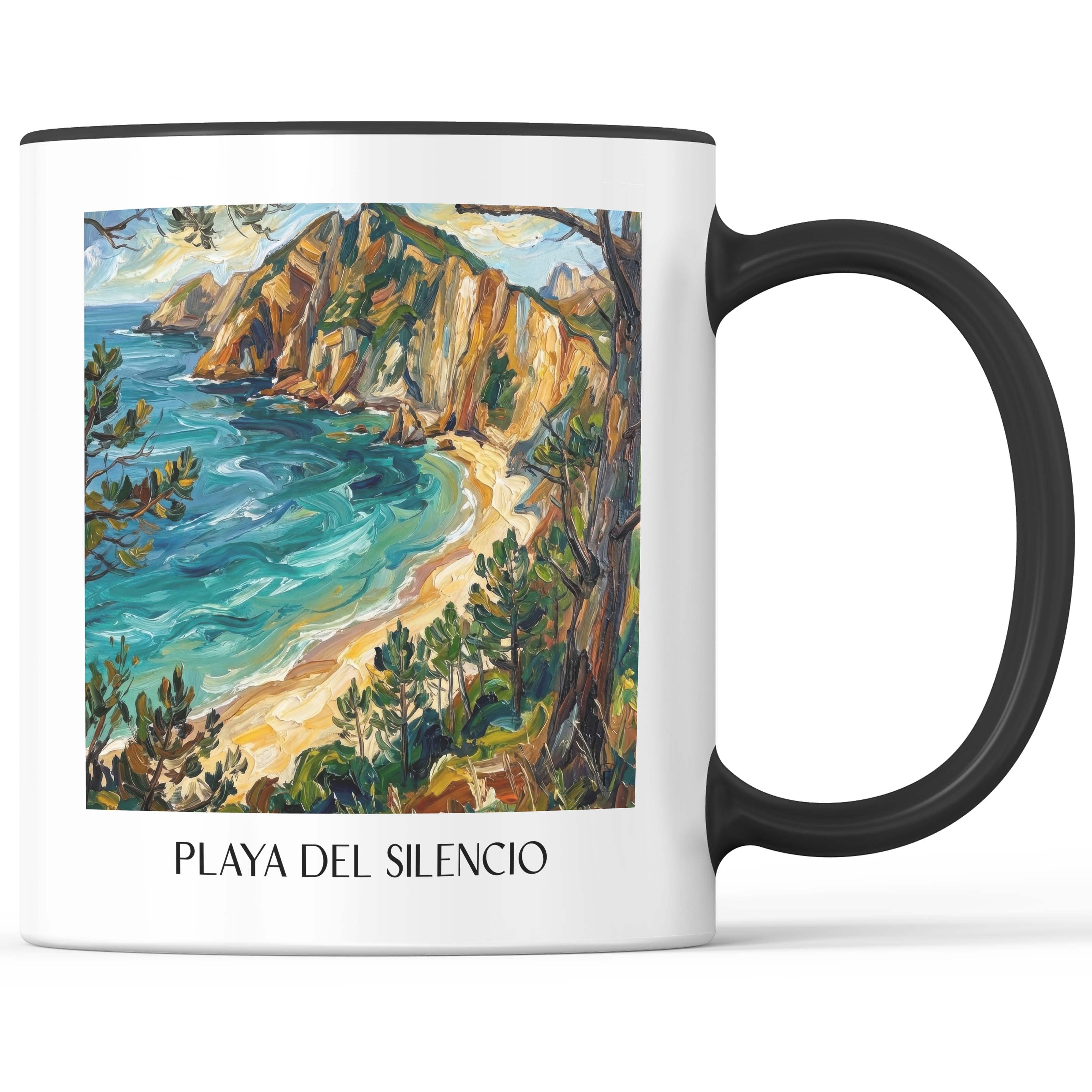 playa-del-silencio-cudillero-spanien-kaffeebecher-oil-painting-oelgemaelde