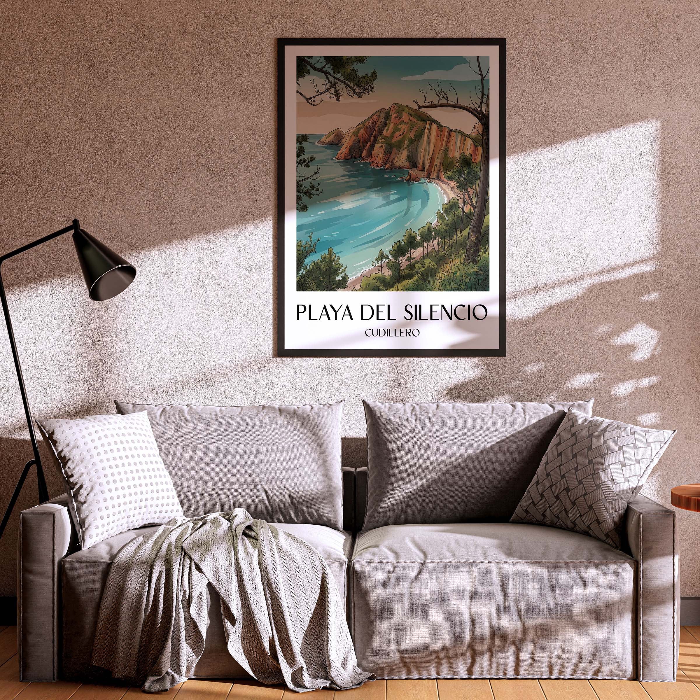 playa-del-silencio-cudillero-spanien-poster-aquarell