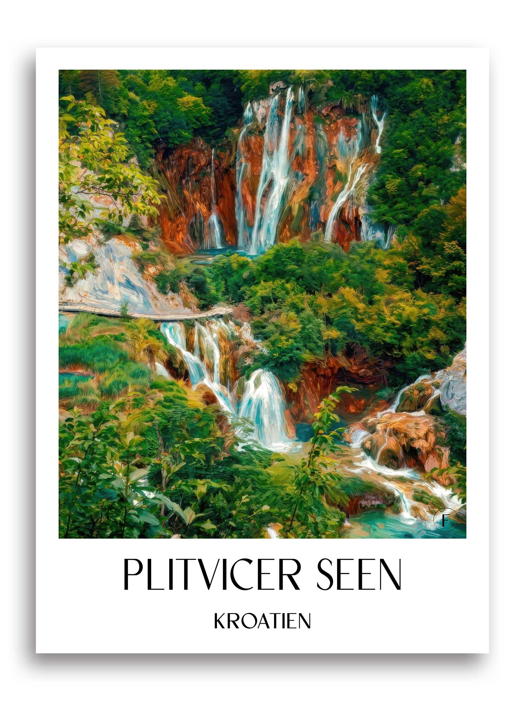 plitvicer-seen-kroatien-poster-oil-painting-oelgemaelde