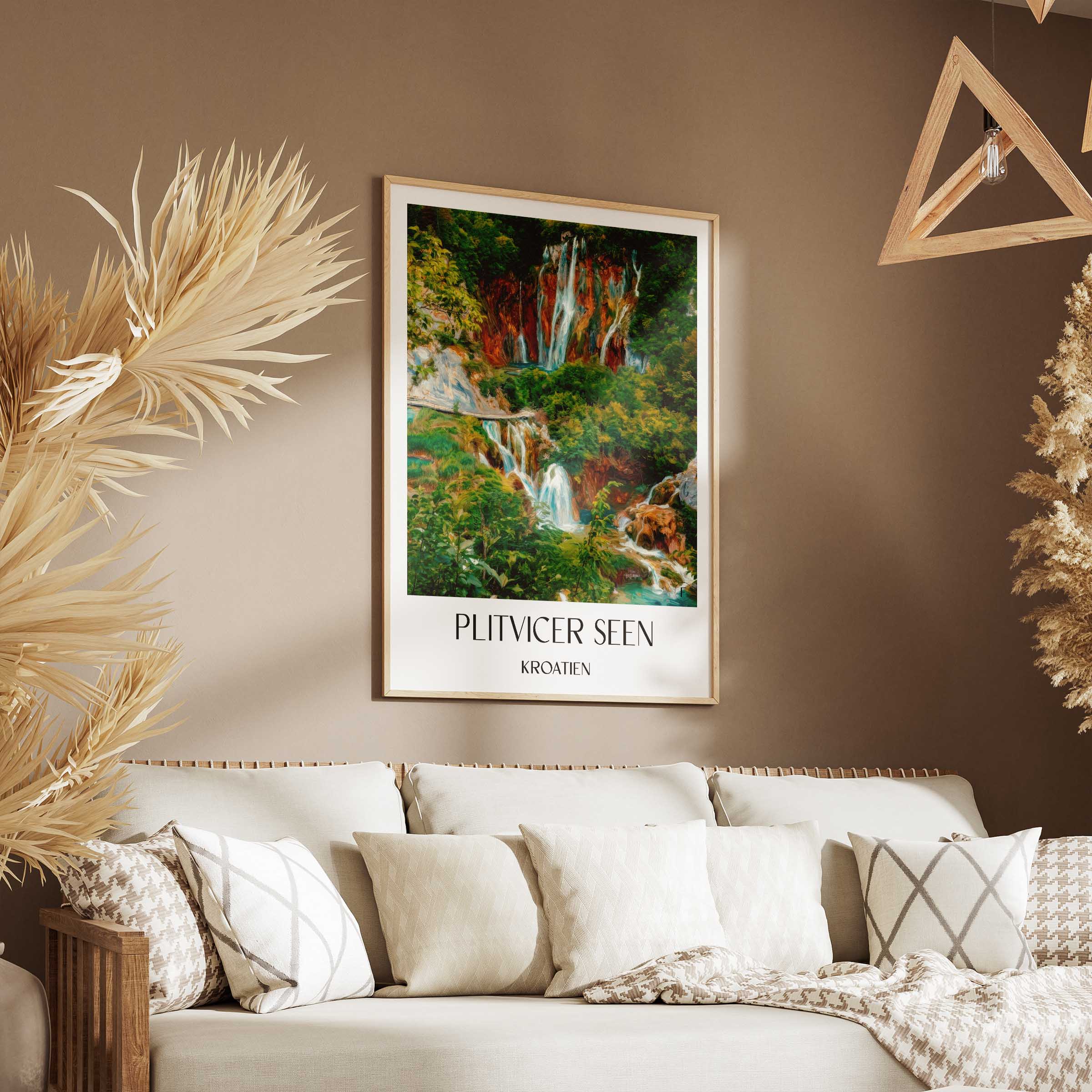 plitvicer-seen-kroatien-poster-oil-painting-oelgemaelde