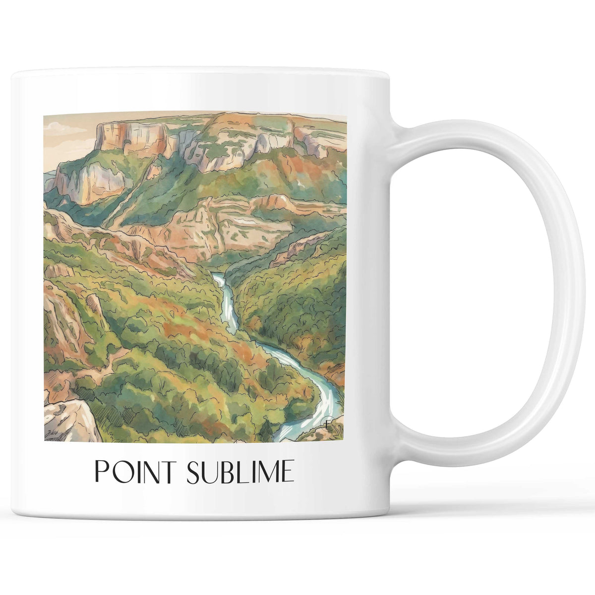 point-sublime-gorges-du-tarn-frankreich-kaffeebecher-aquarell