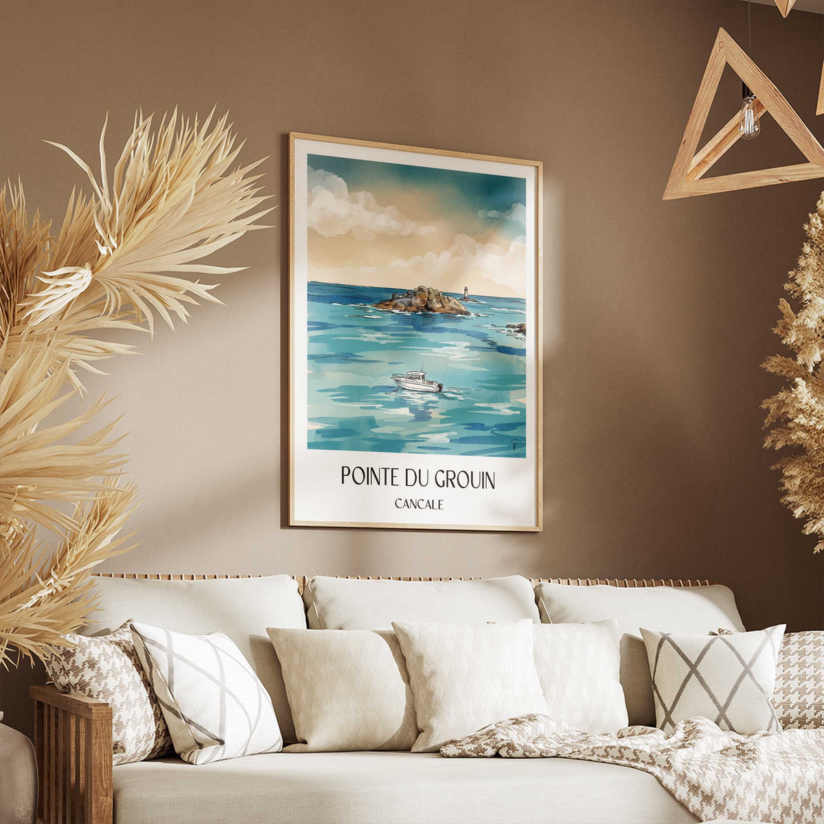 pointe-du-grouin-cancale-frankreich-poster-aquarell