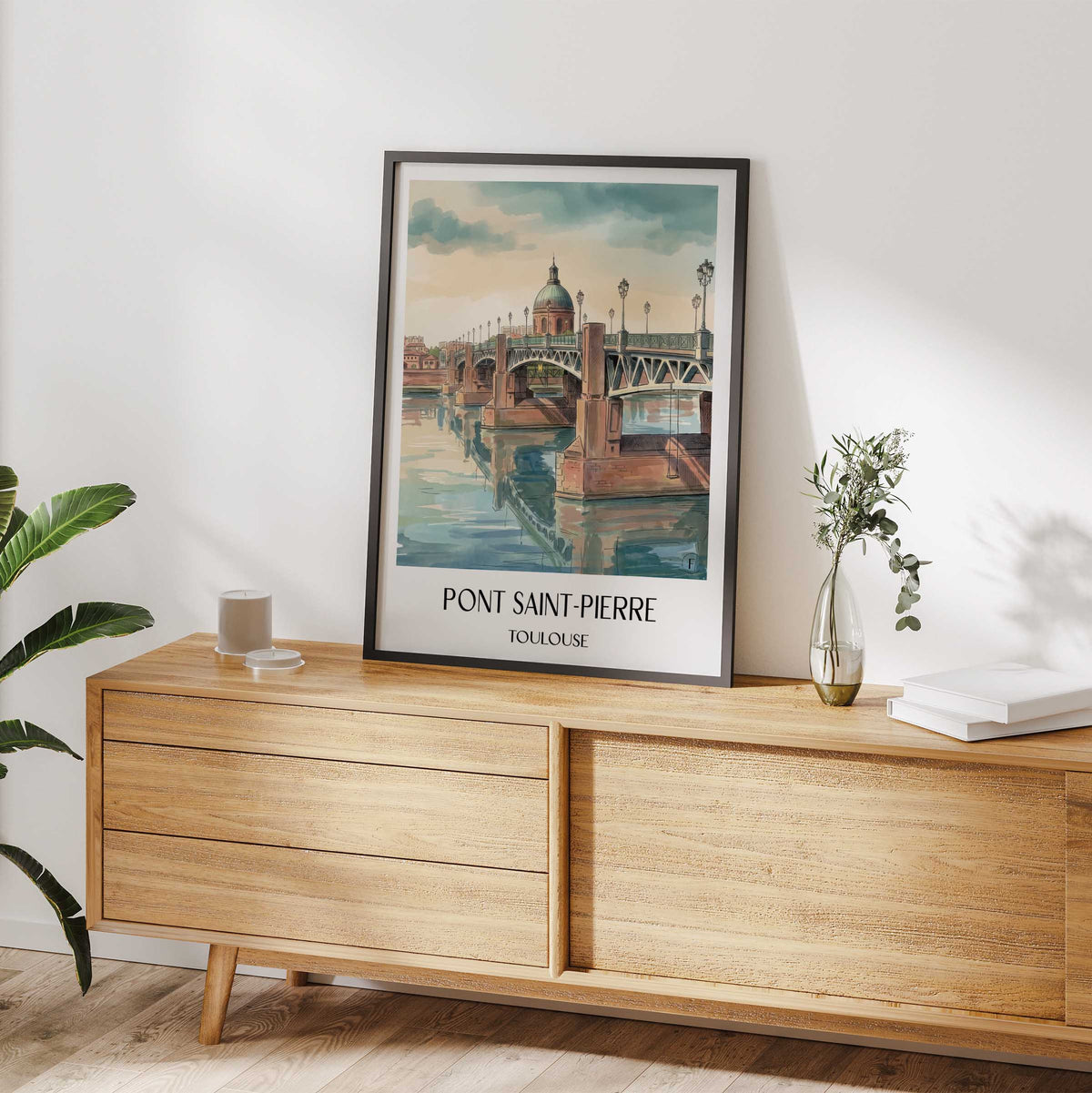 pont-saint-pierre-toulouse-frankreich-poster-aquarell