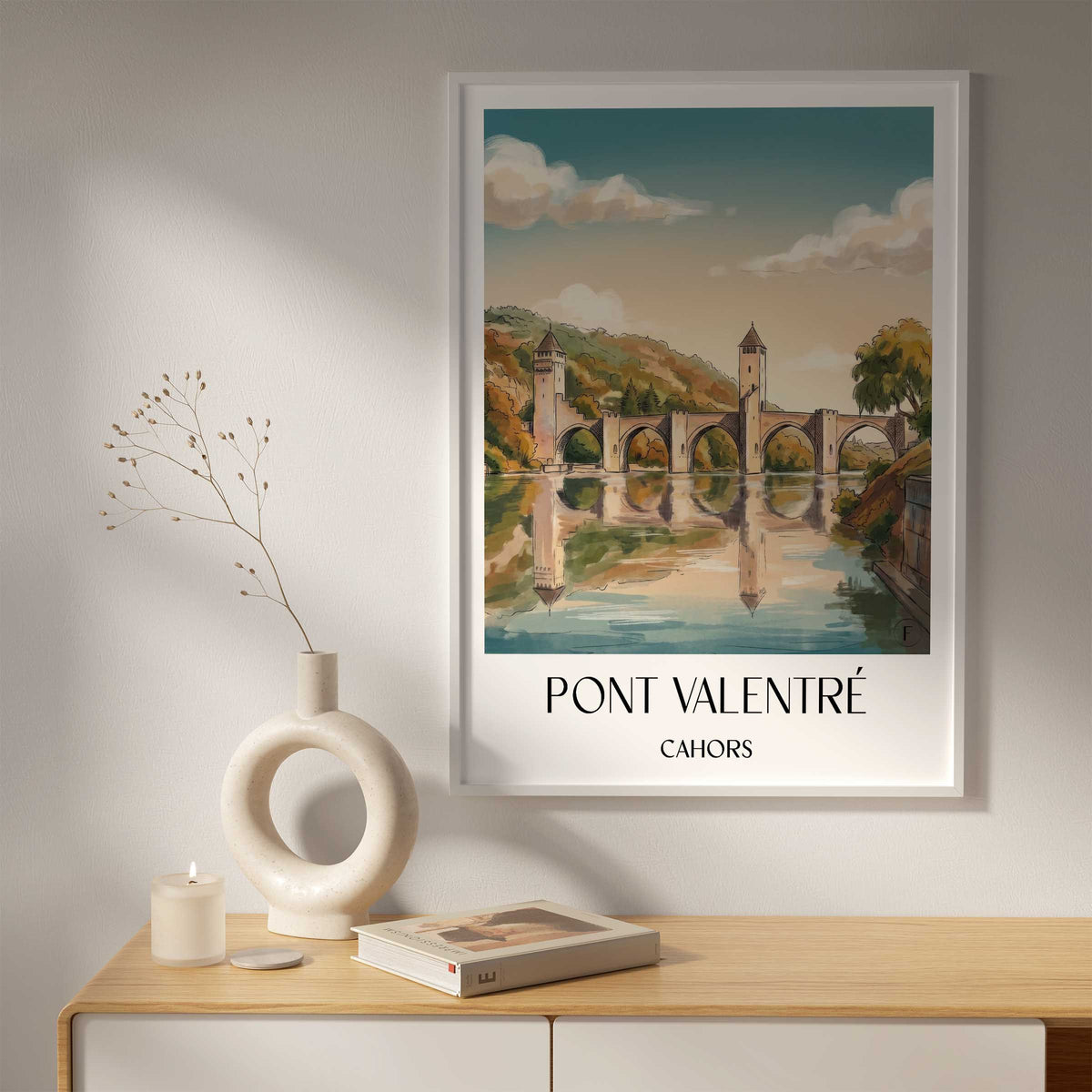 pont-valentré-cahors-frankreich-poster-aquarell