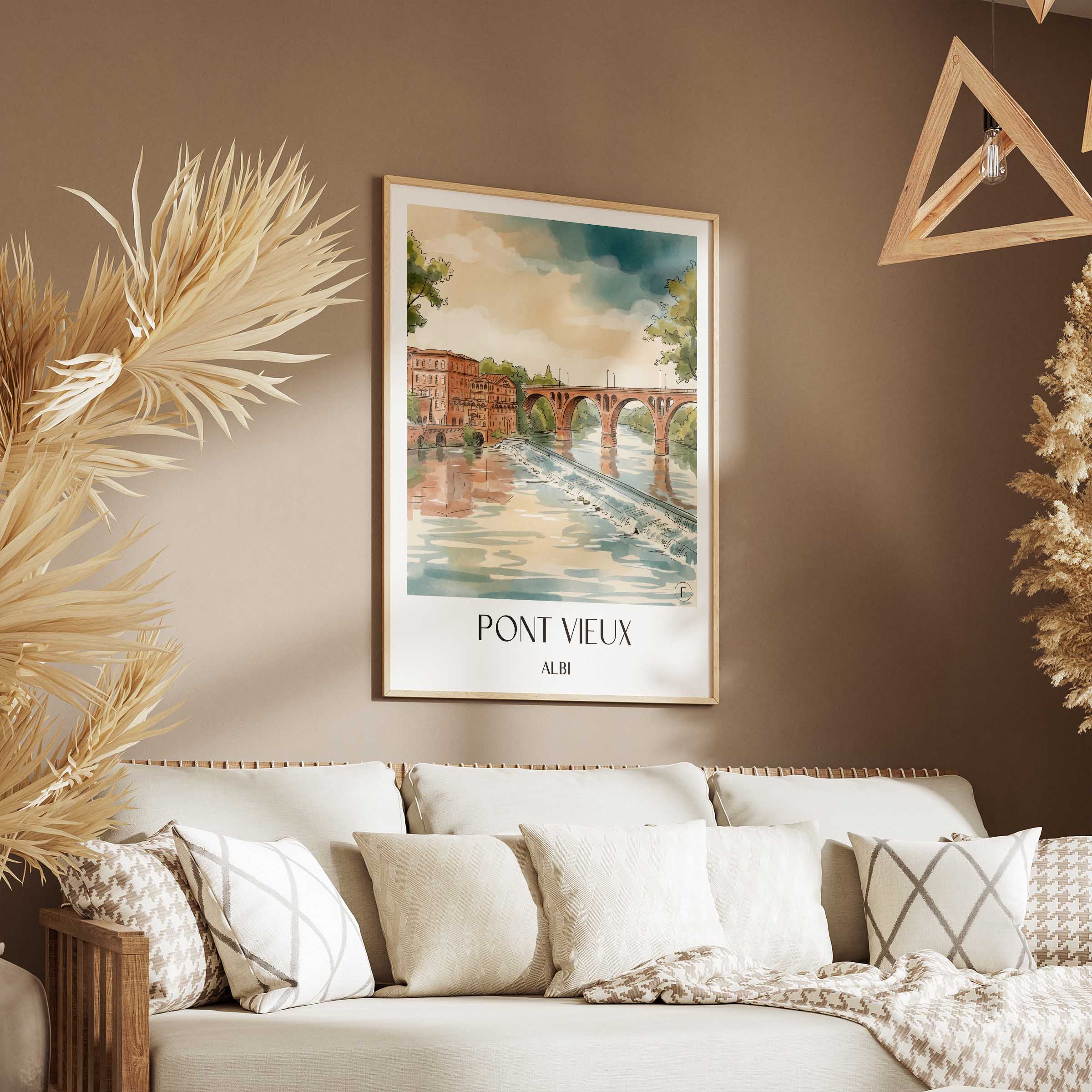 pont-vieux--albi-frankreich-poster-aquarell