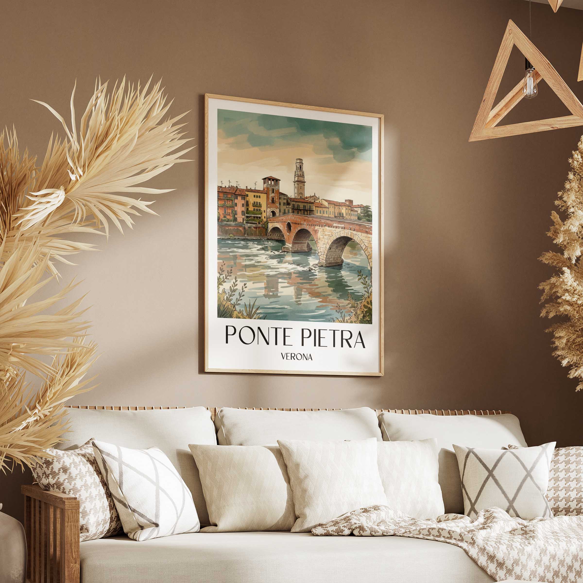 ponte-pietra-verona-italien-poster-aquarell
