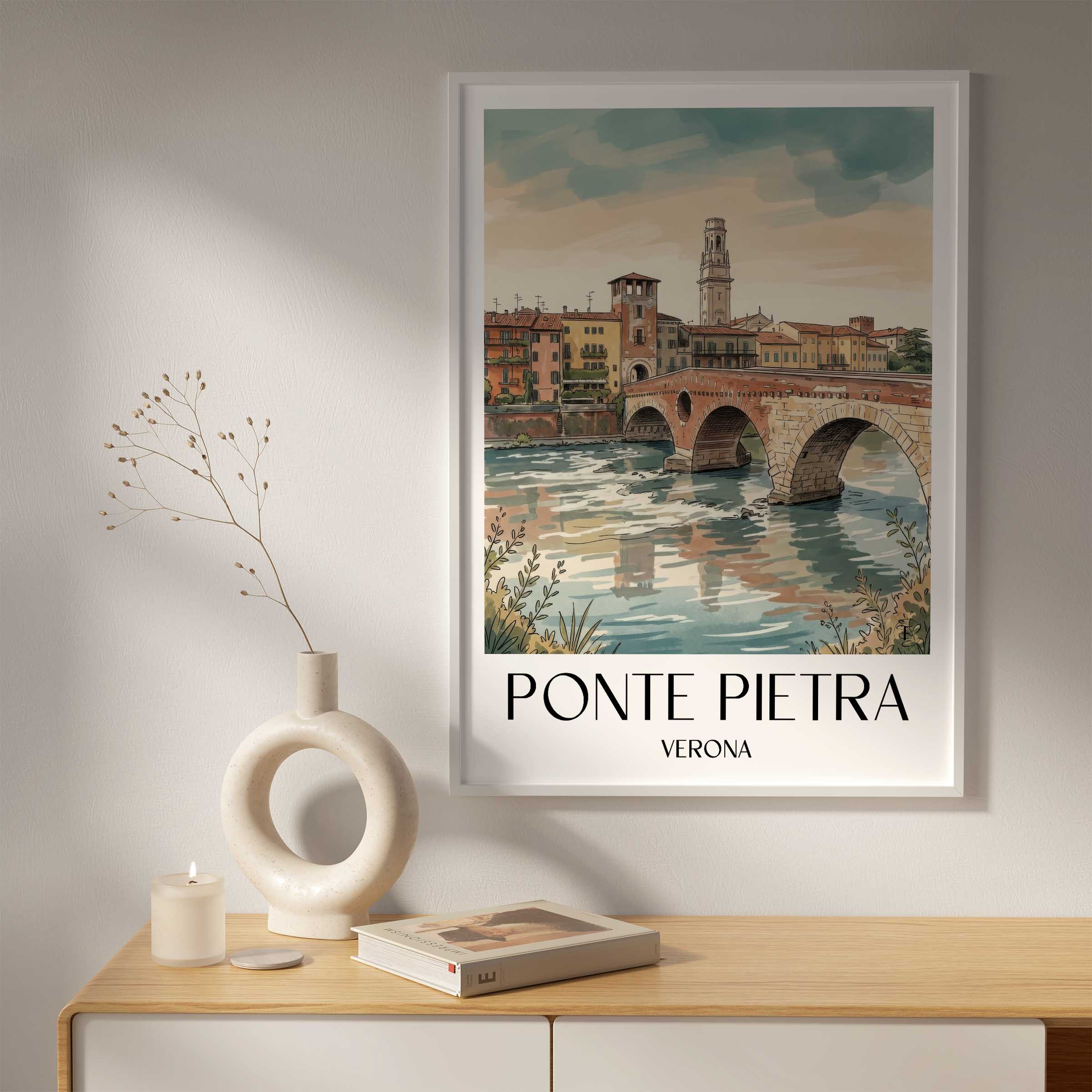 ponte-pietra-verona-italien-poster-aquarell