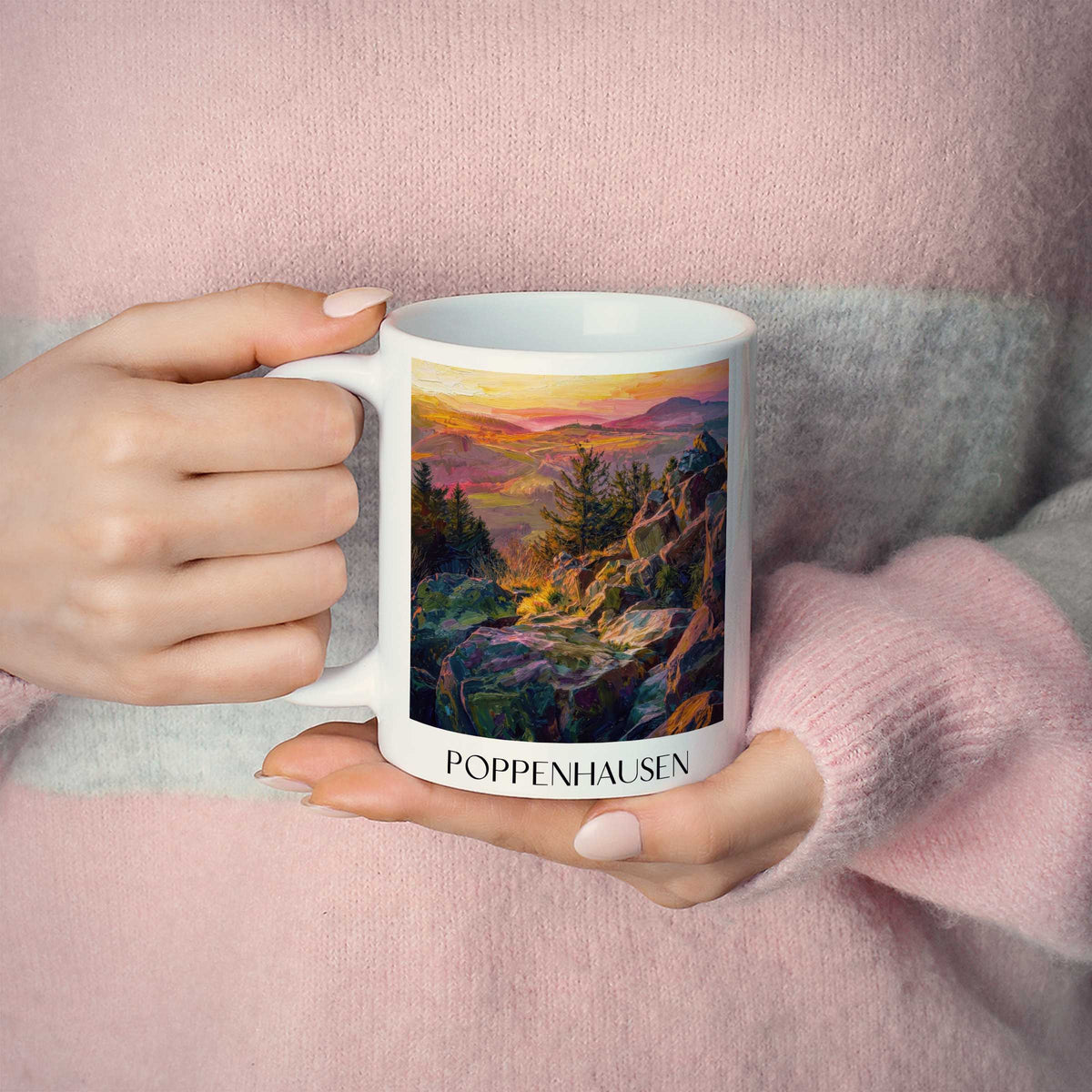 poppenhausen-rhön-deutschland-kaffeebecher-oil-painting-oelgemaelde