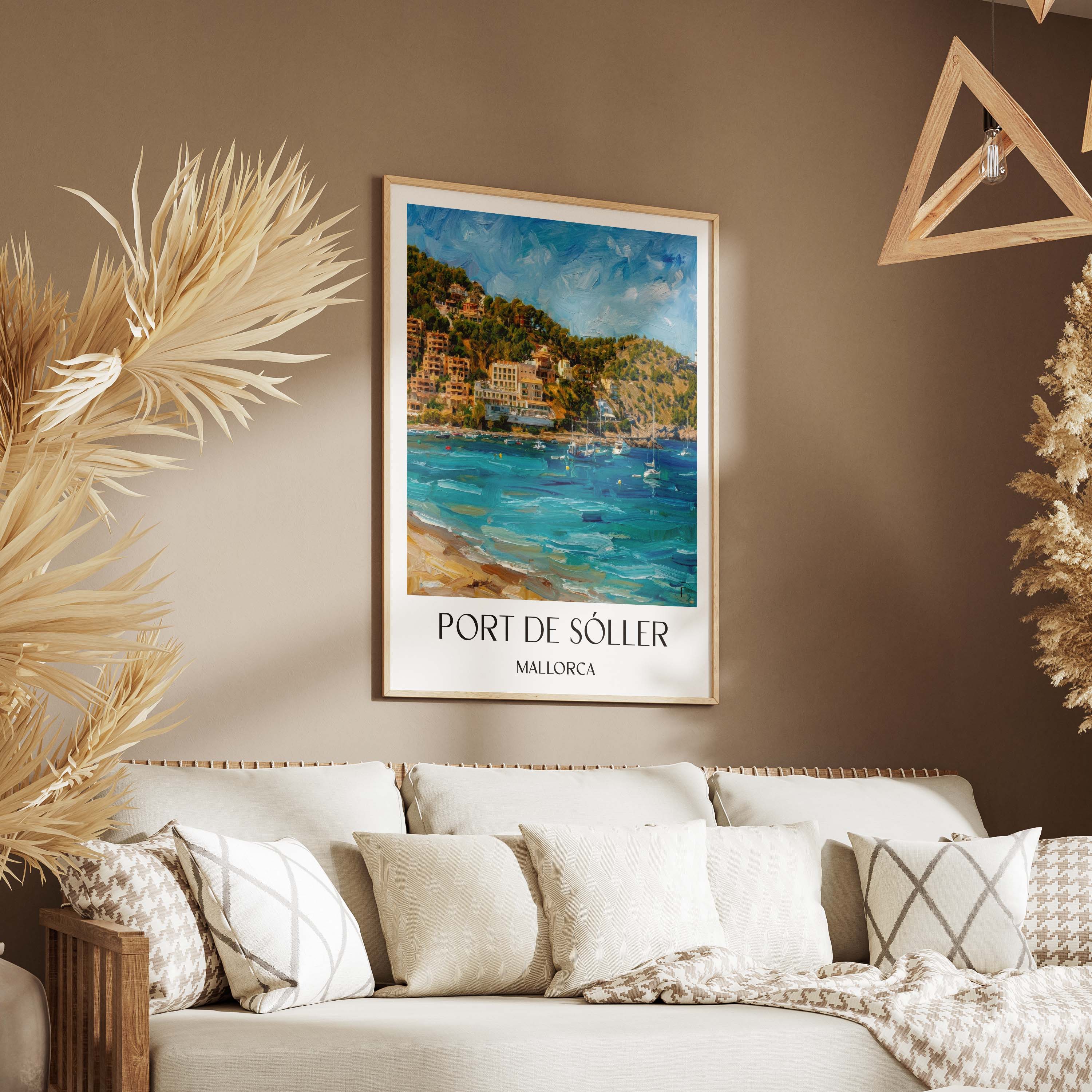 port-de-sóller-mallorca-spanien-poster-oil-painting-oelgemaelde
