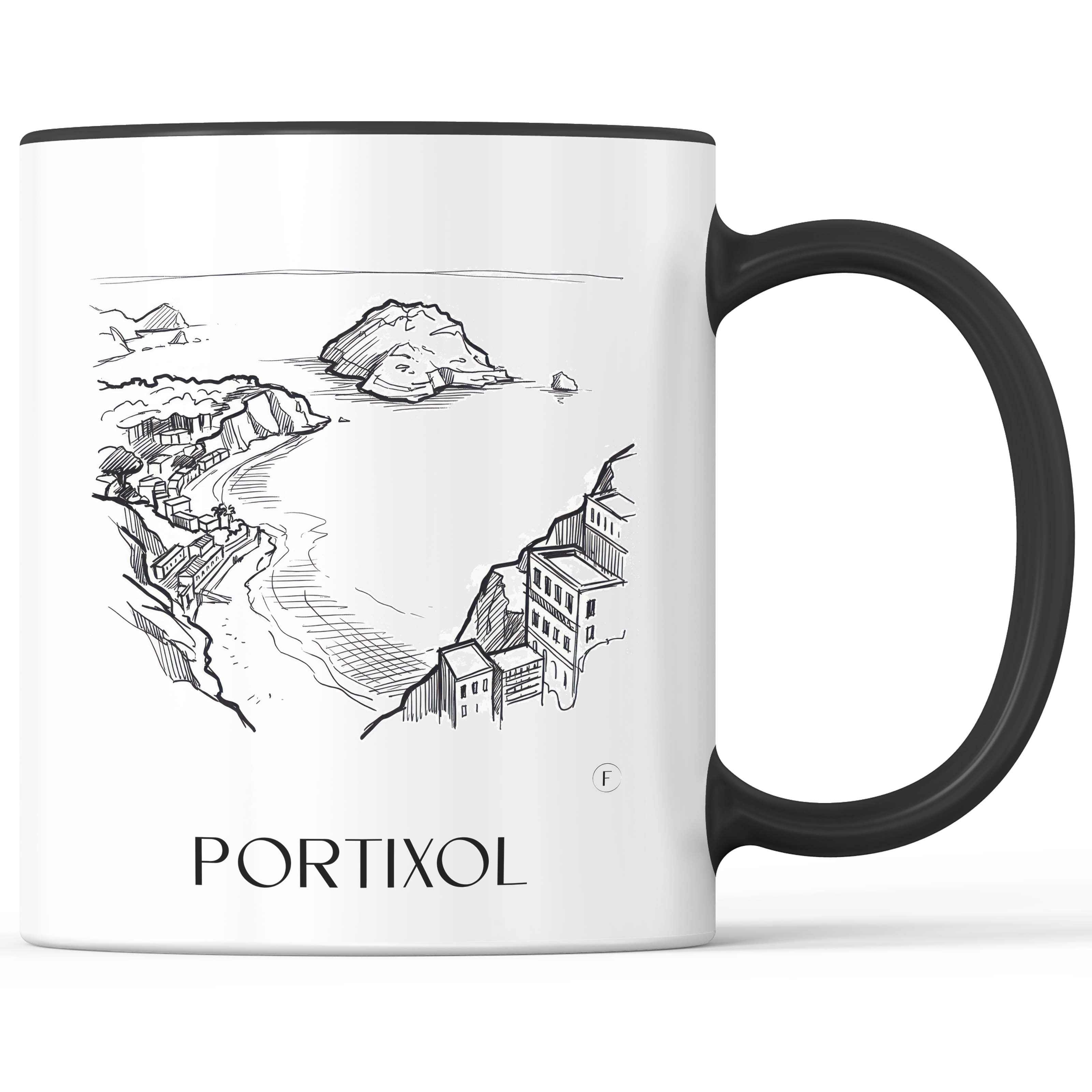 portixol--javea-spanien-kaffeebecher-skizze