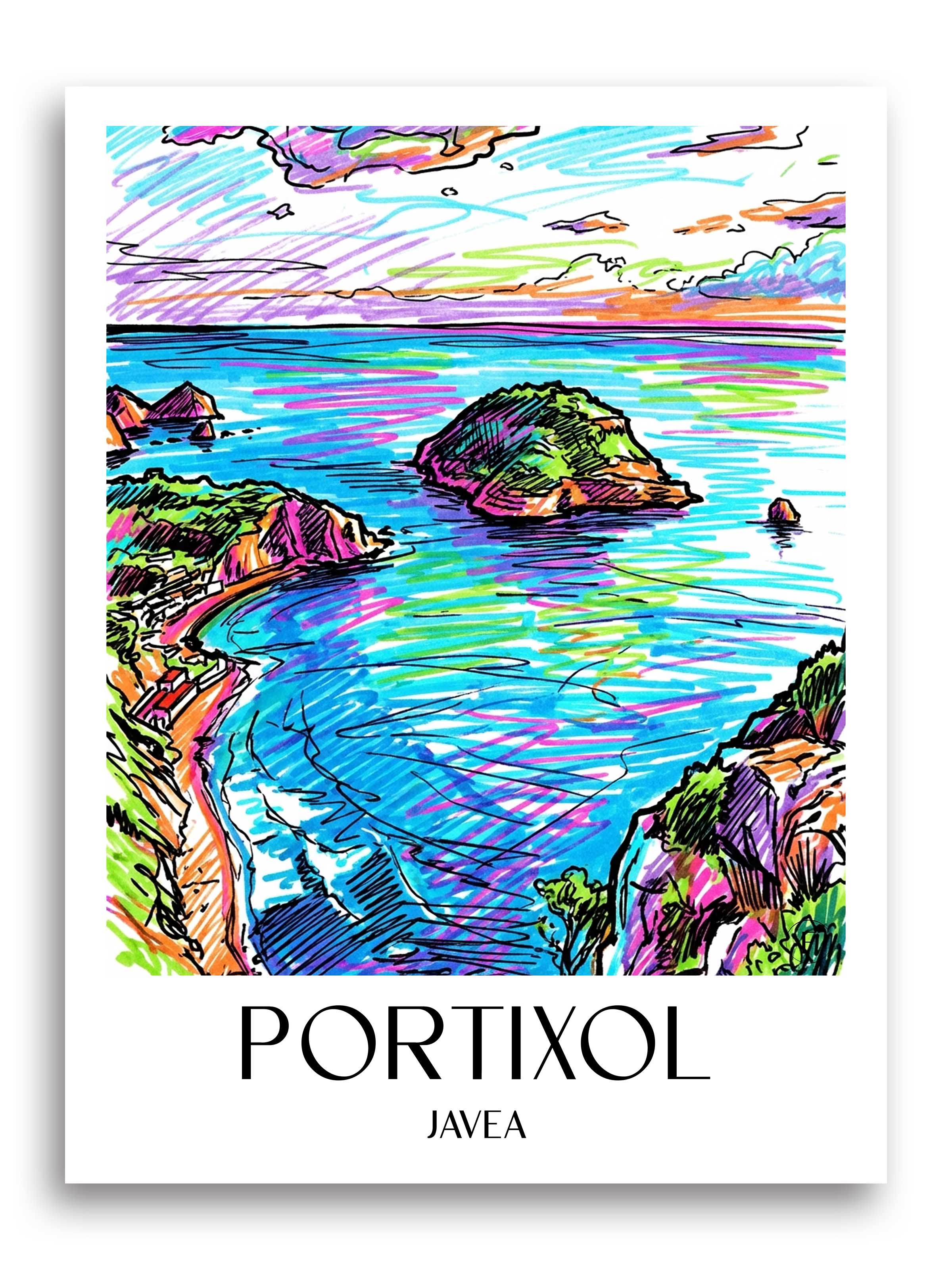 portixol--javea-spanien-poster-graffiti