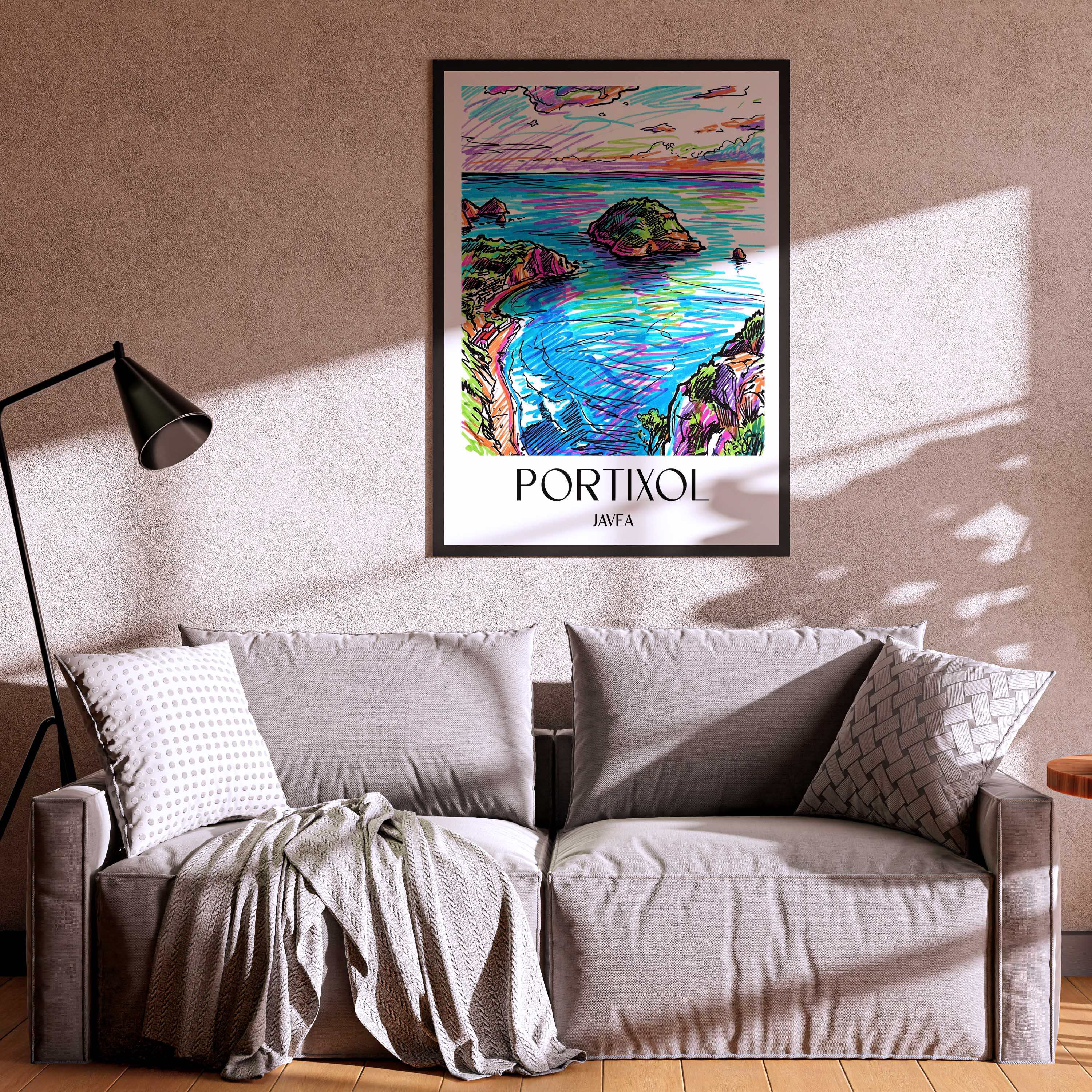 portixol--javea-spanien-poster-graffiti